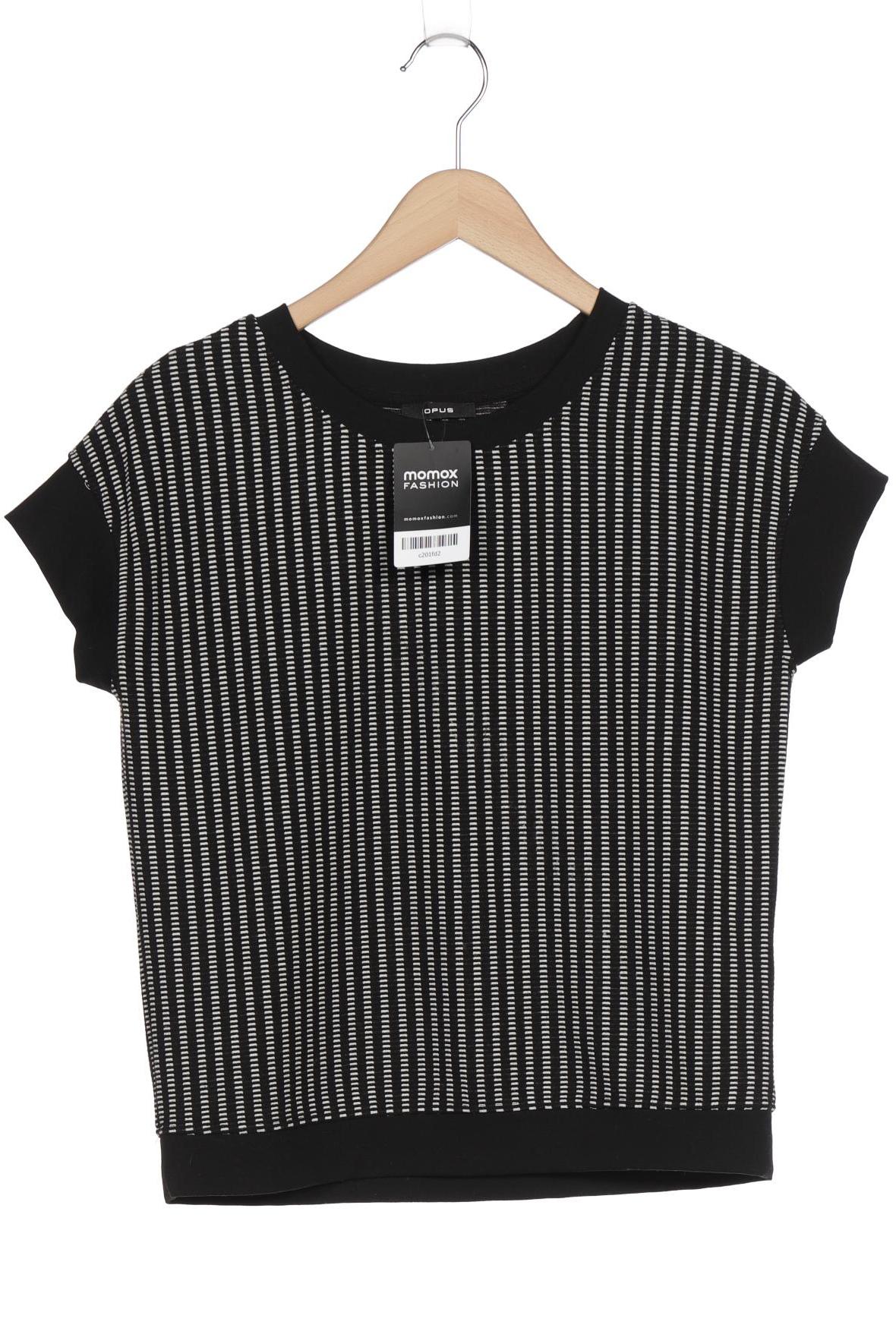

COS Damen T-Shirt, schwarz, Gr. 36