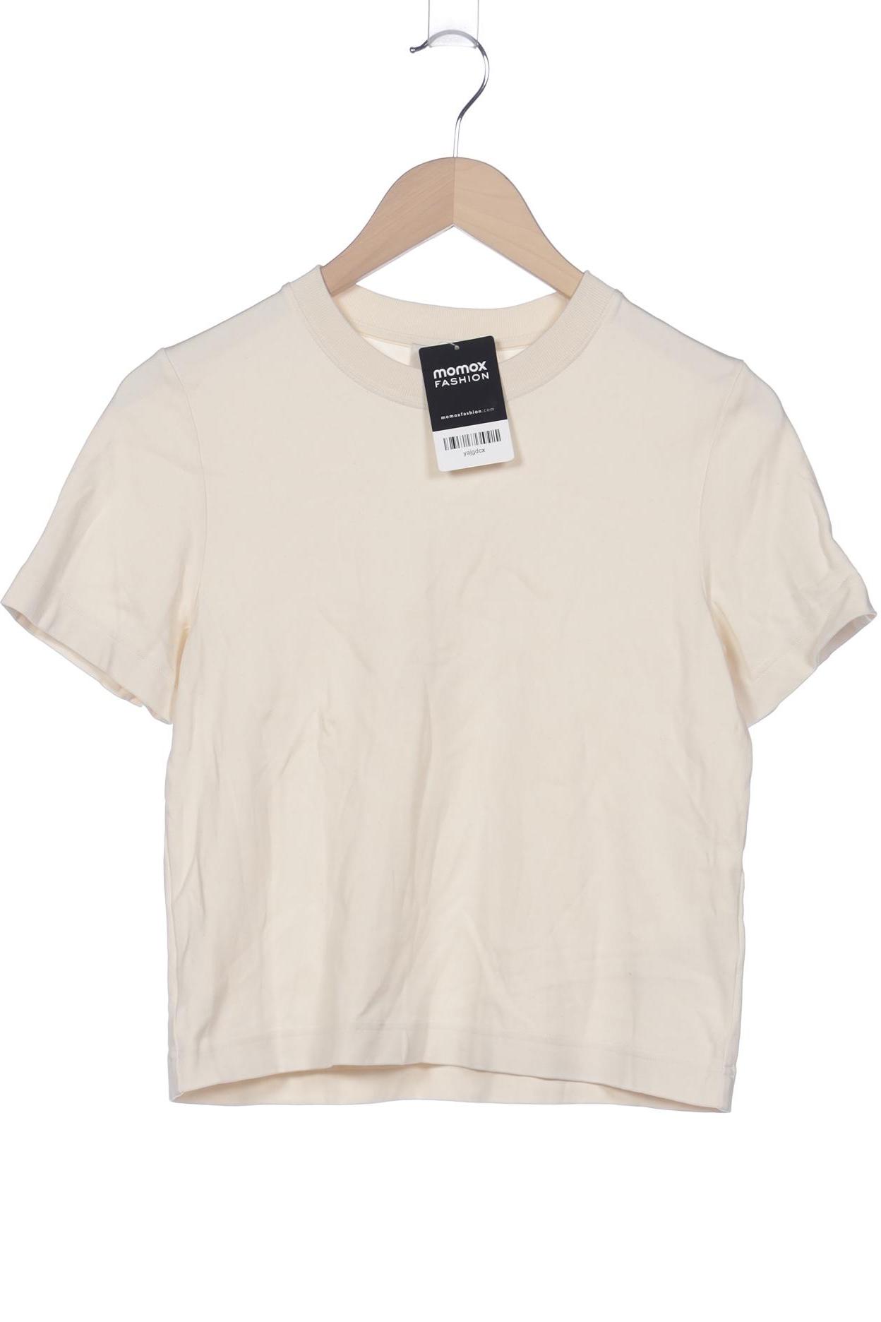 

COS Damen T-Shirt, cremeweiß, Gr. 36
