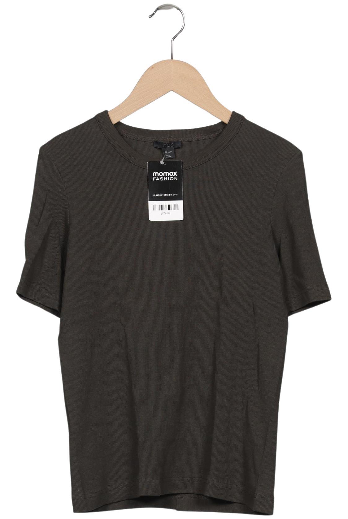 

COS Damen T-Shirt, grün, Gr. 36