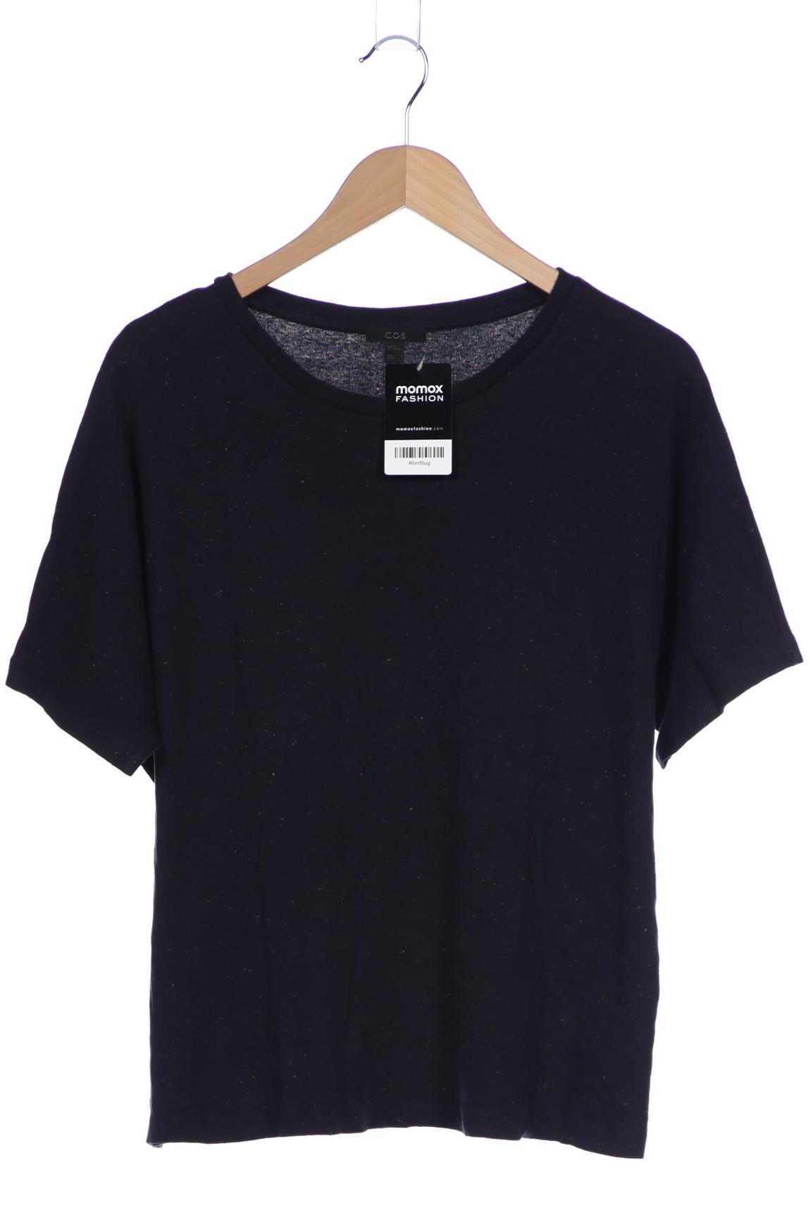 

COS Damen T-Shirt, schwarz, Gr. 38