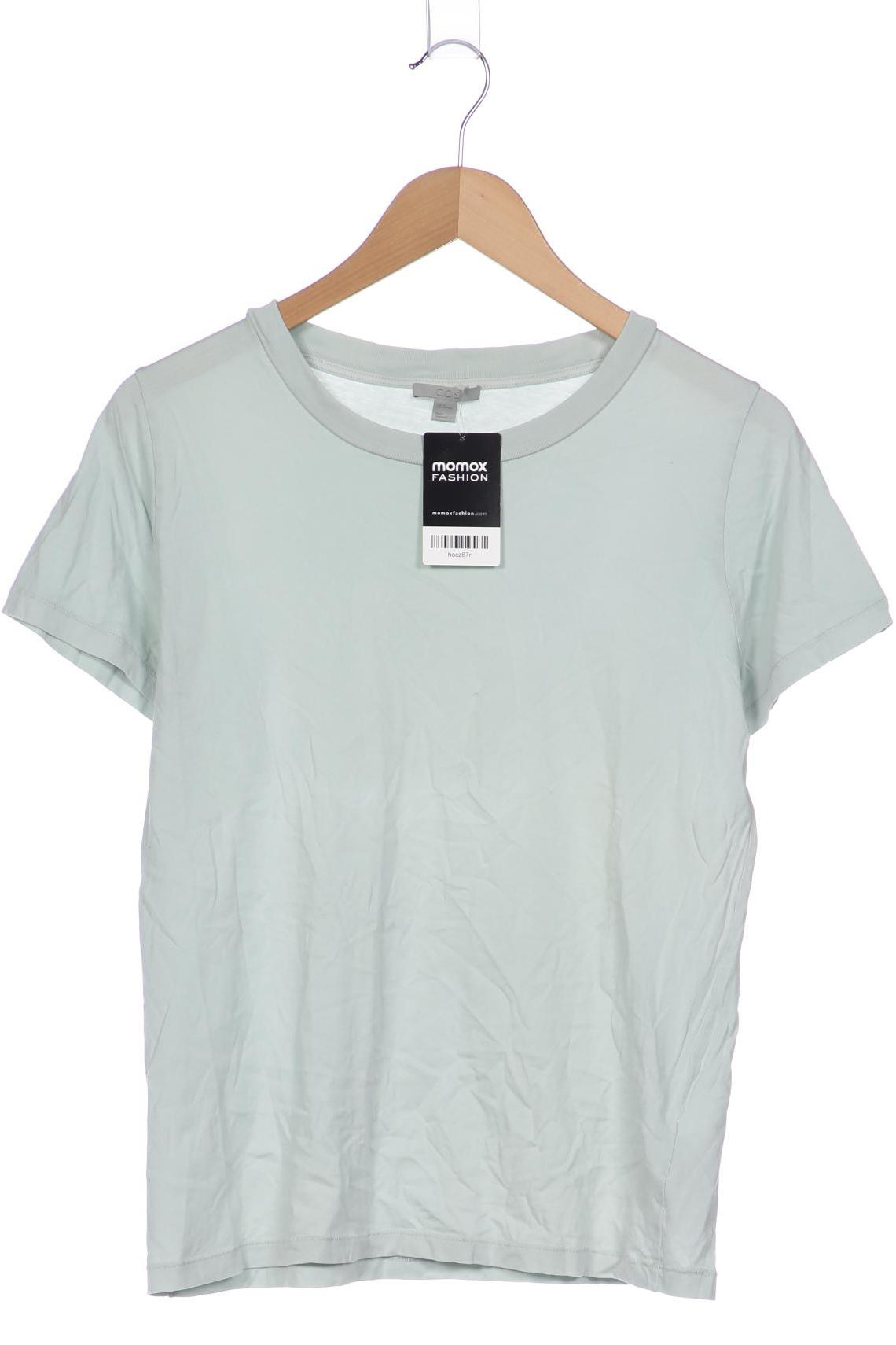 

COS Damen T-Shirt, hellgrün, Gr. 38