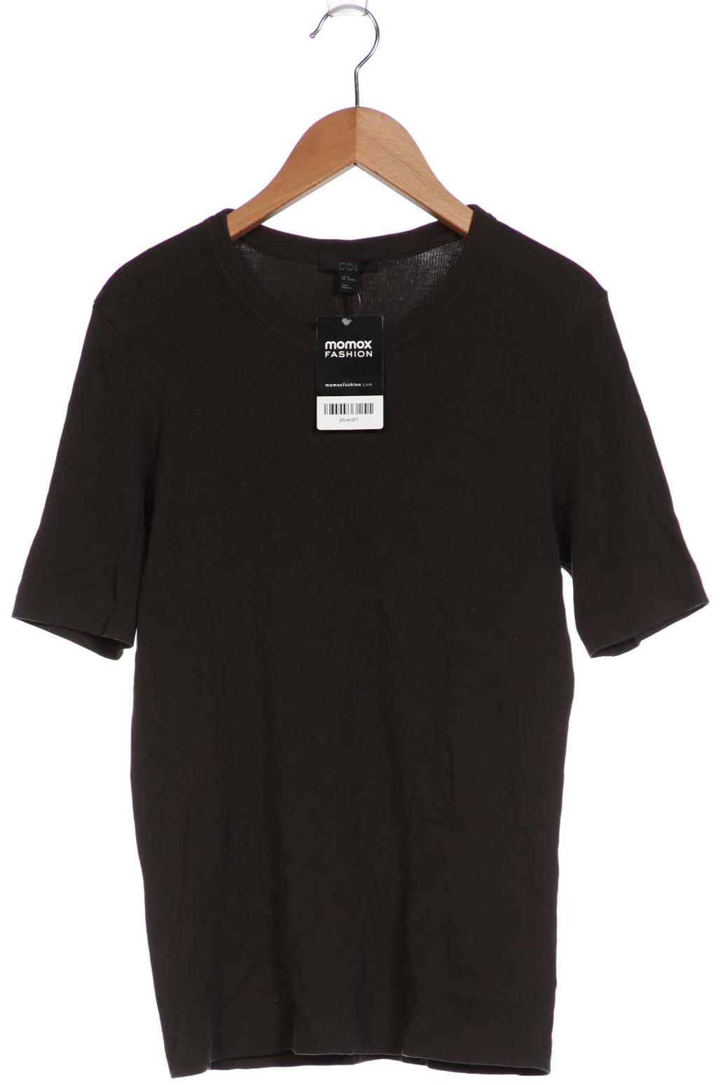 

COS Damen T-Shirt, grün, Gr. 38