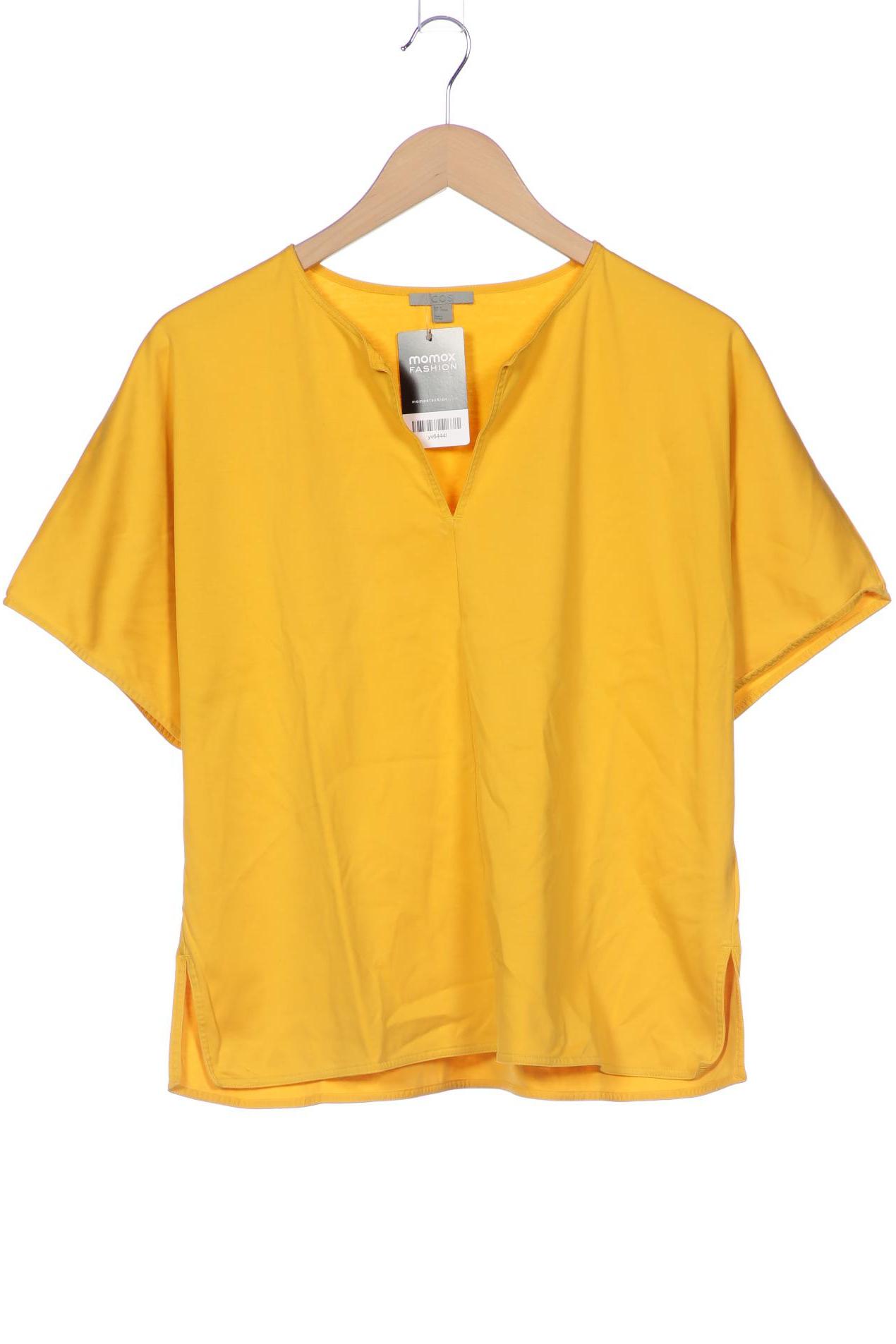 

COS Damen T-Shirt, gelb, Gr. 38