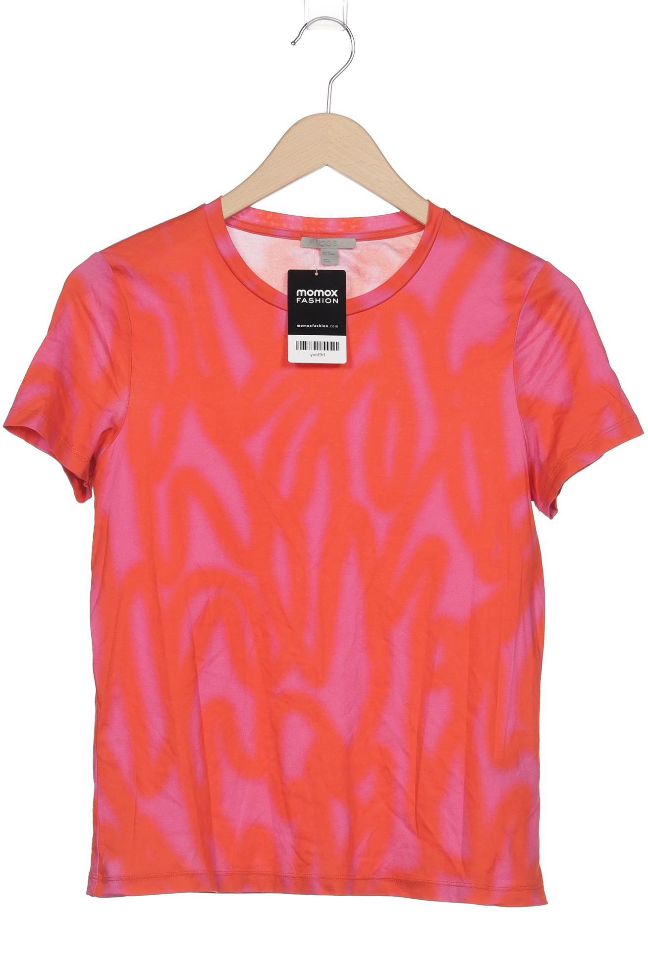 

COS Damen T-Shirt, orange, Gr. 34