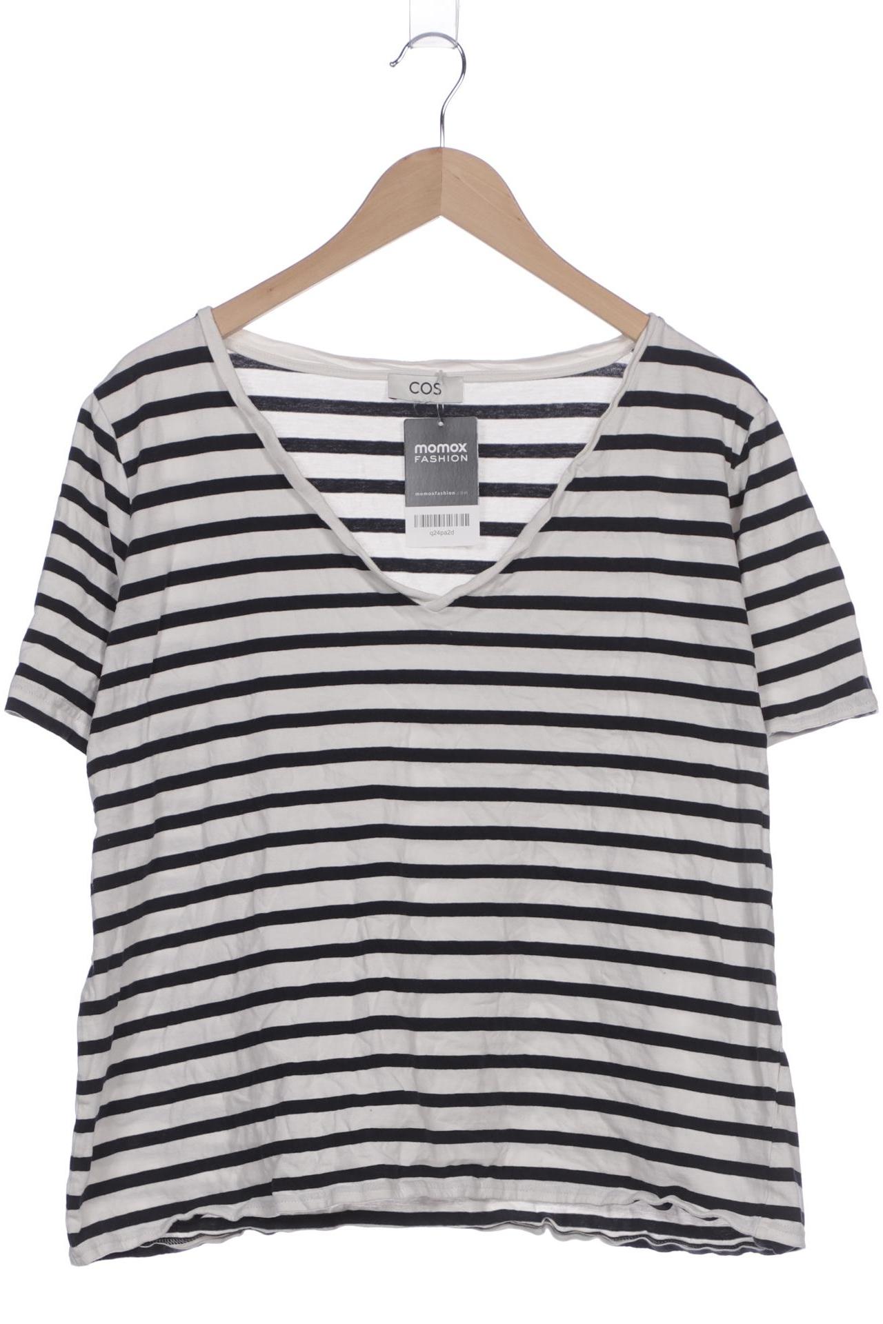 

COS Damen T-Shirt, marineblau, Gr. 44