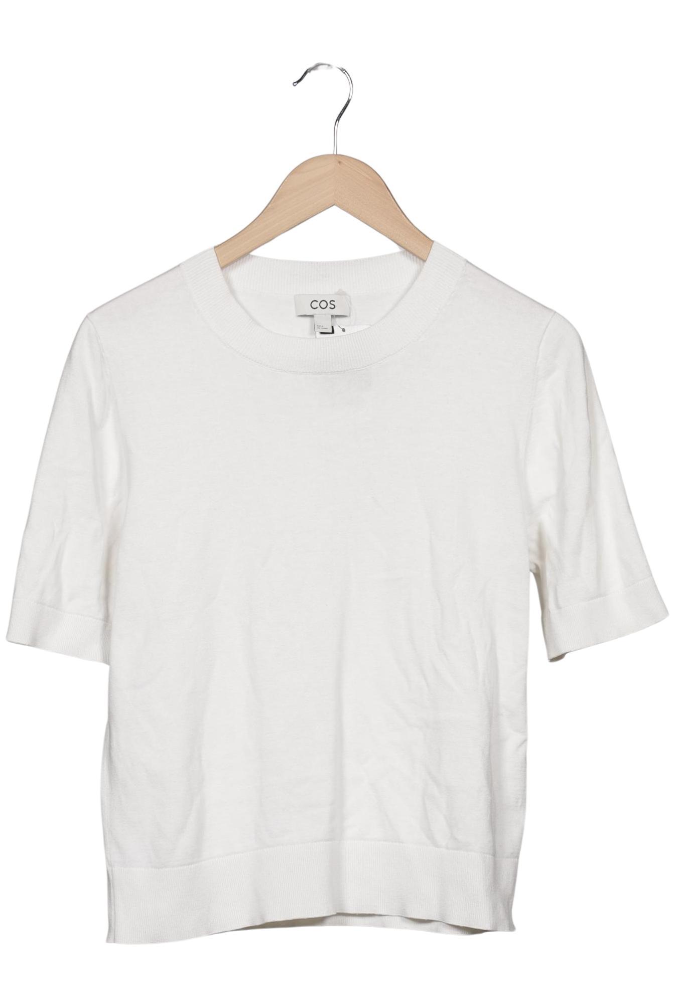 

COS Damen T-Shirt, weiß, Gr. 38