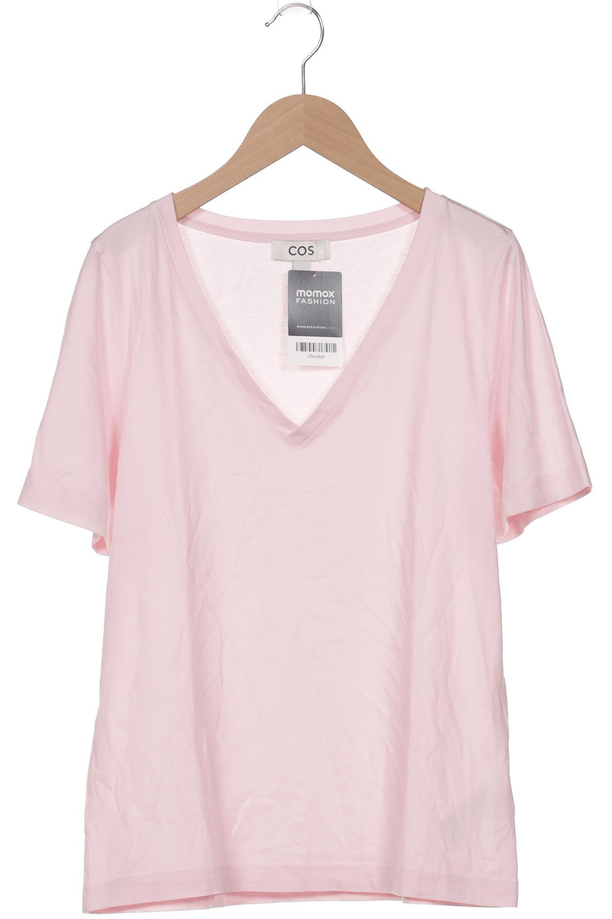 

COS Damen T-Shirt, pink, Gr. 34