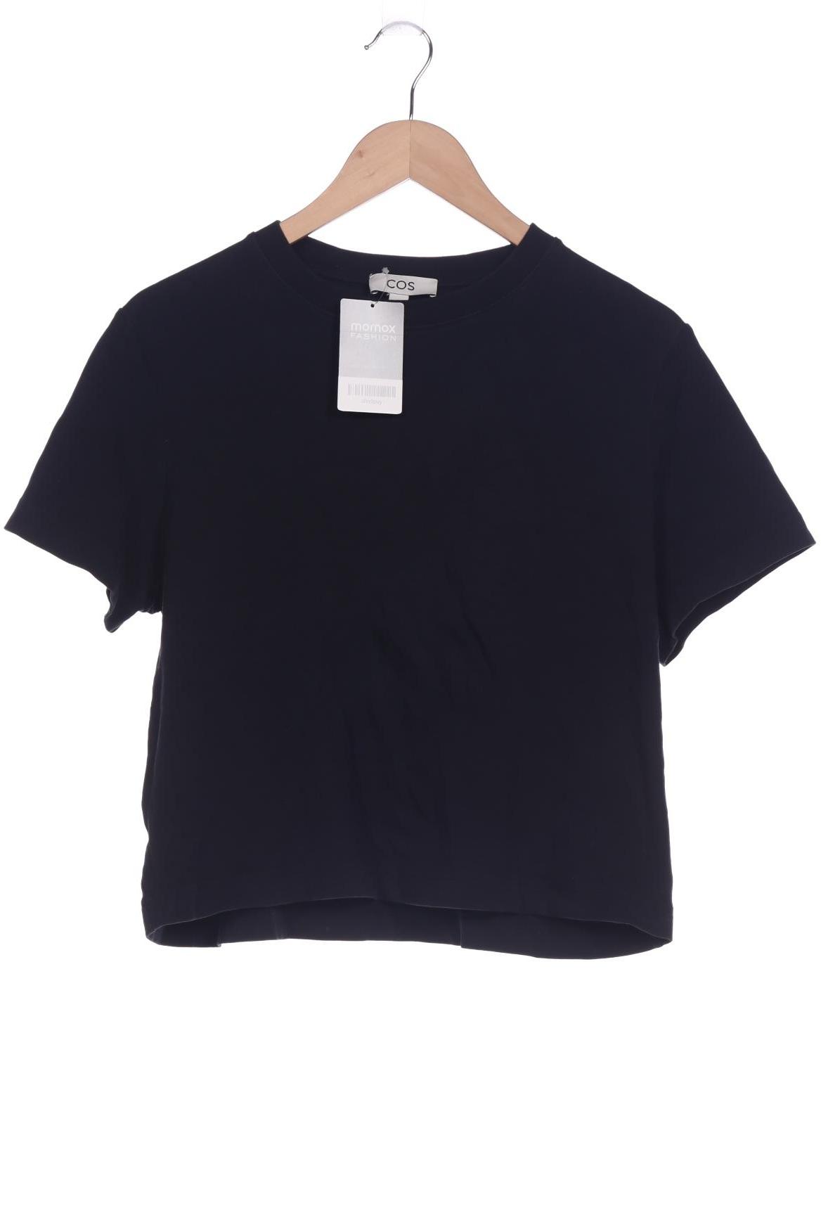 

COS Damen T-Shirt, schwarz, Gr. 42