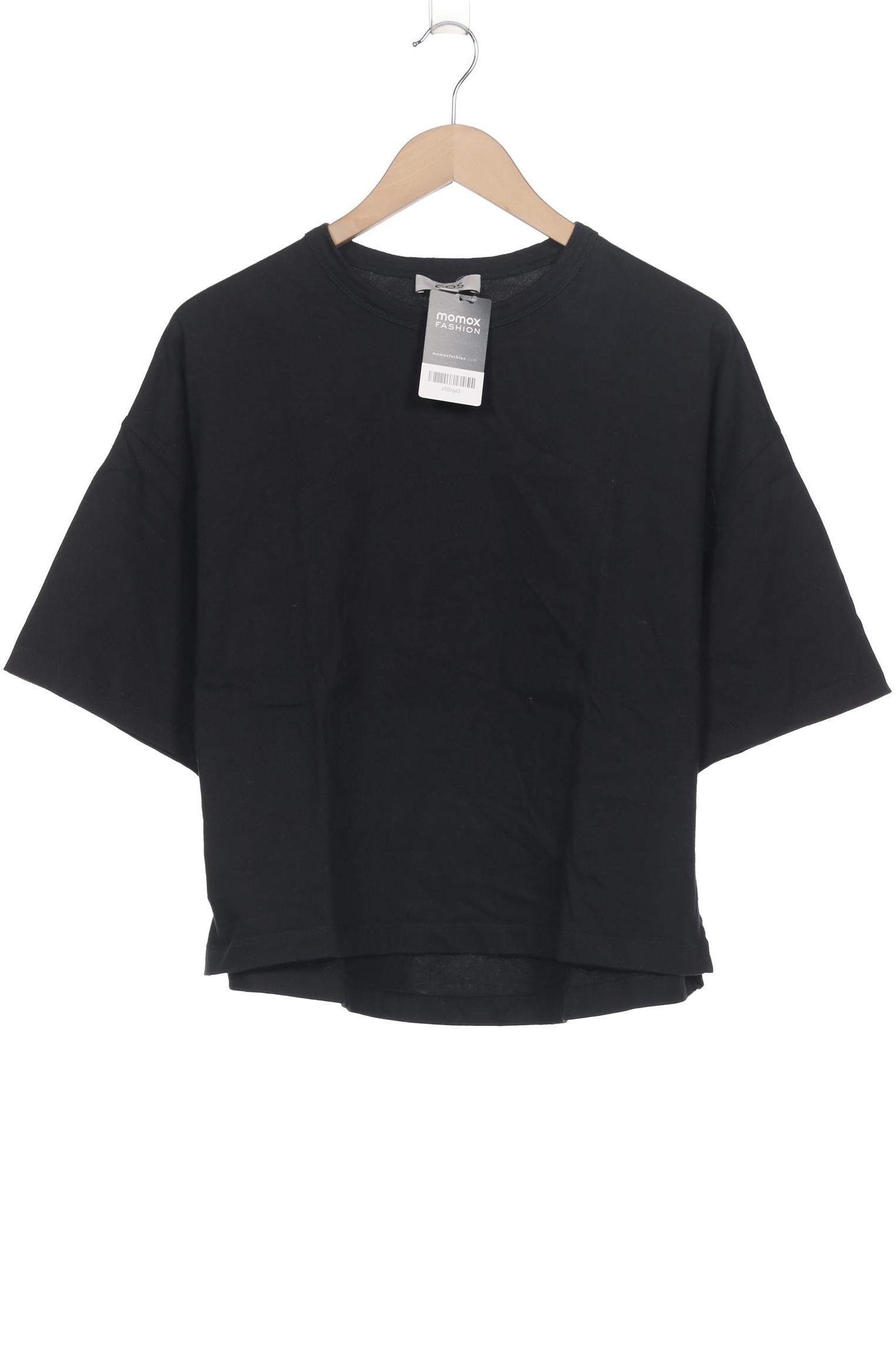 

COS Damen T-Shirt, marineblau, Gr. 36