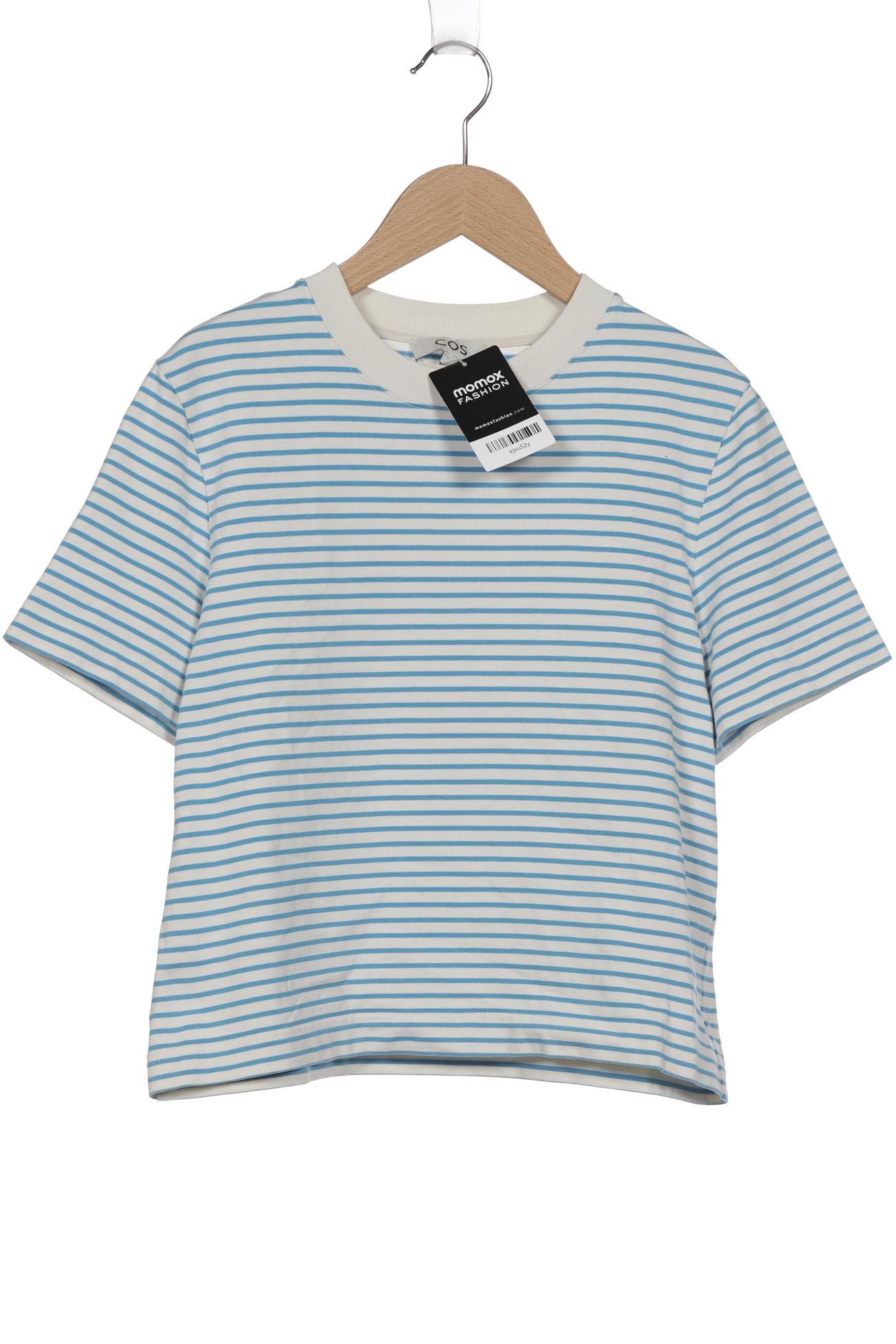 

COS Damen T-Shirt, blau