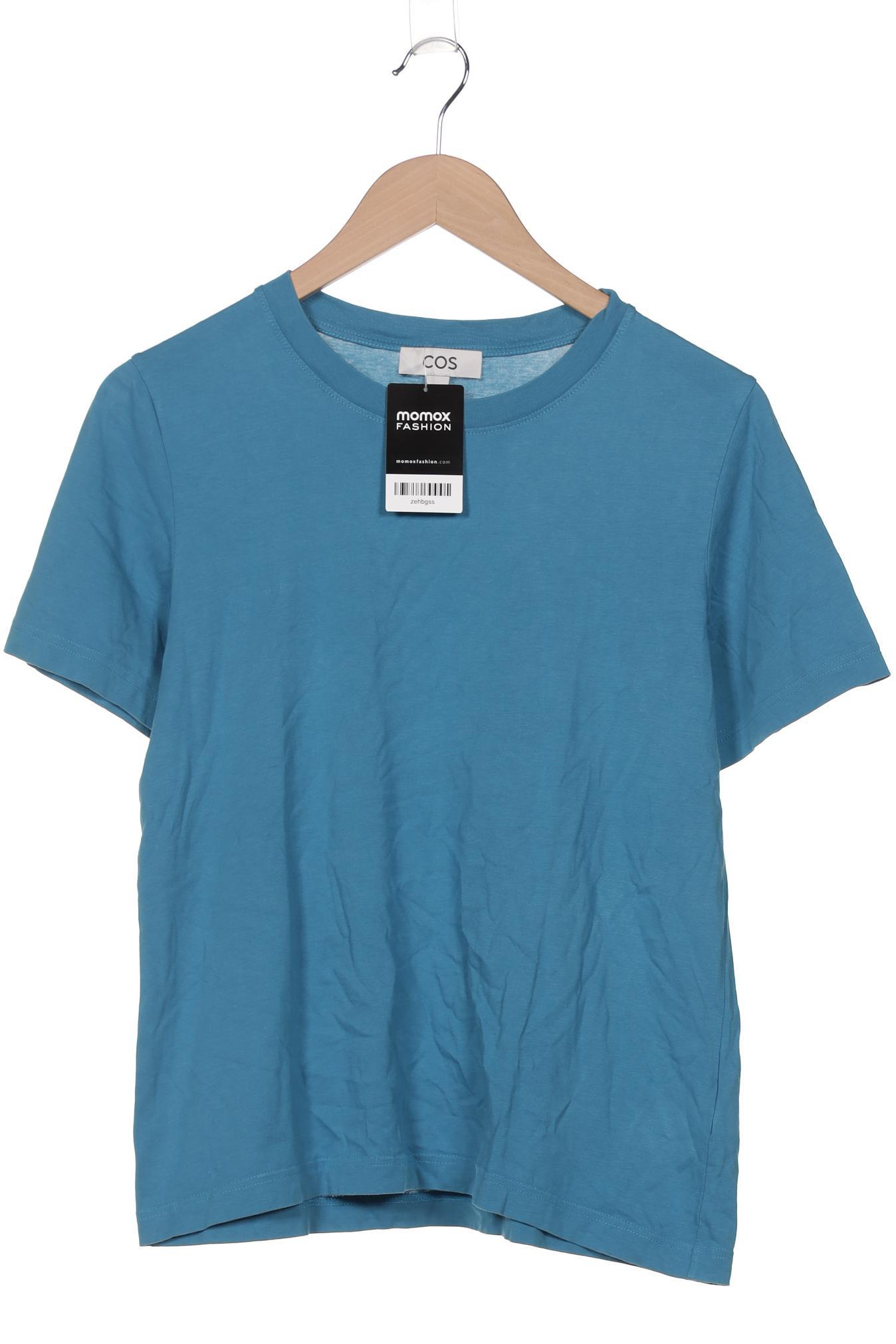 

COS Damen T-Shirt, türkis, Gr. 36