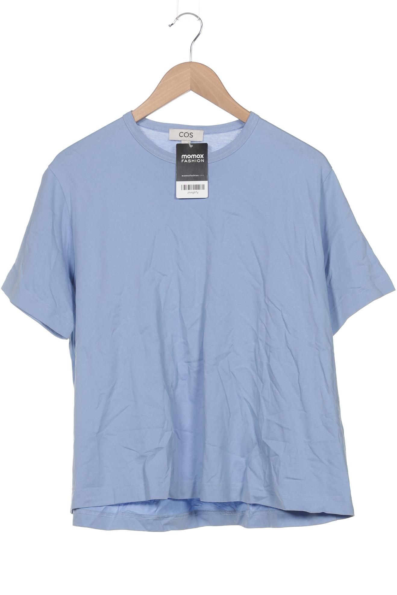 

COS Damen T-Shirt, blau, Gr. 36
