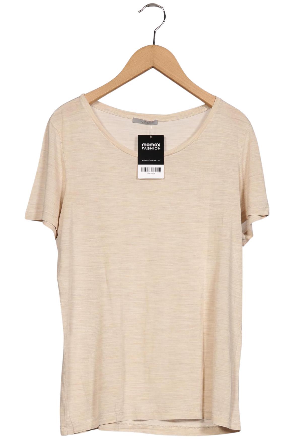 

COS Damen T-Shirt, beige, Gr. 38