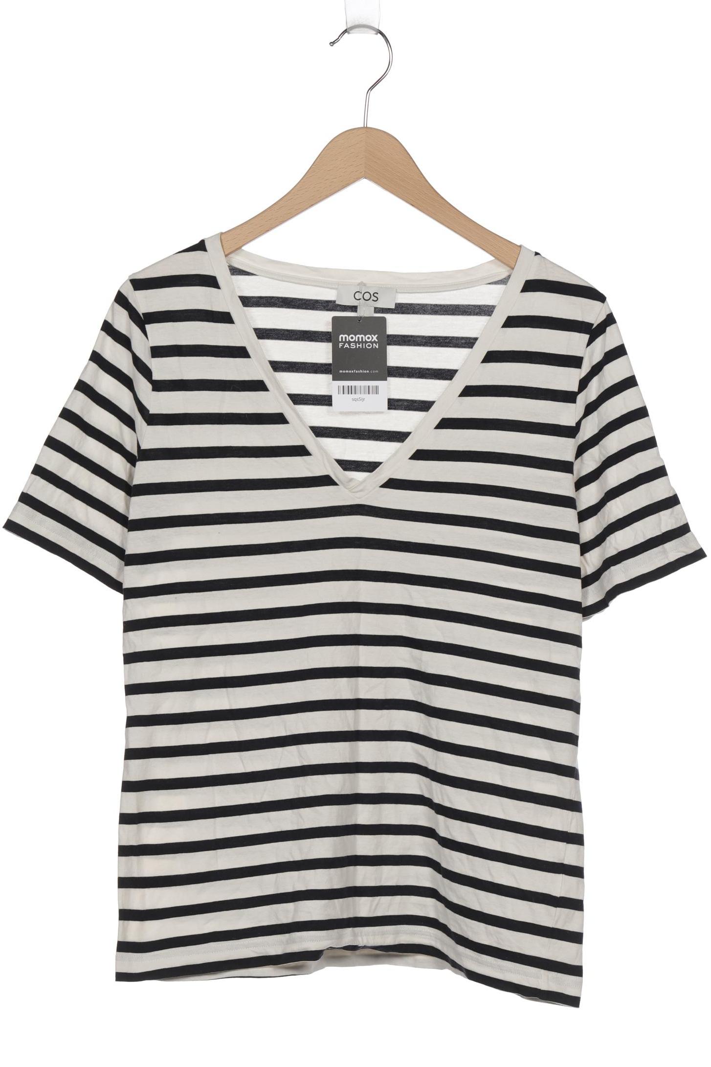 

COS Damen T-Shirt, weiß, Gr. 36