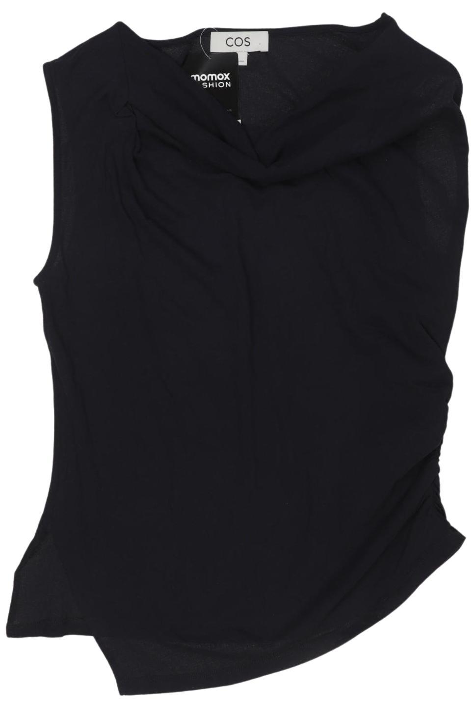

COS Damen Top, marineblau, Gr. 36