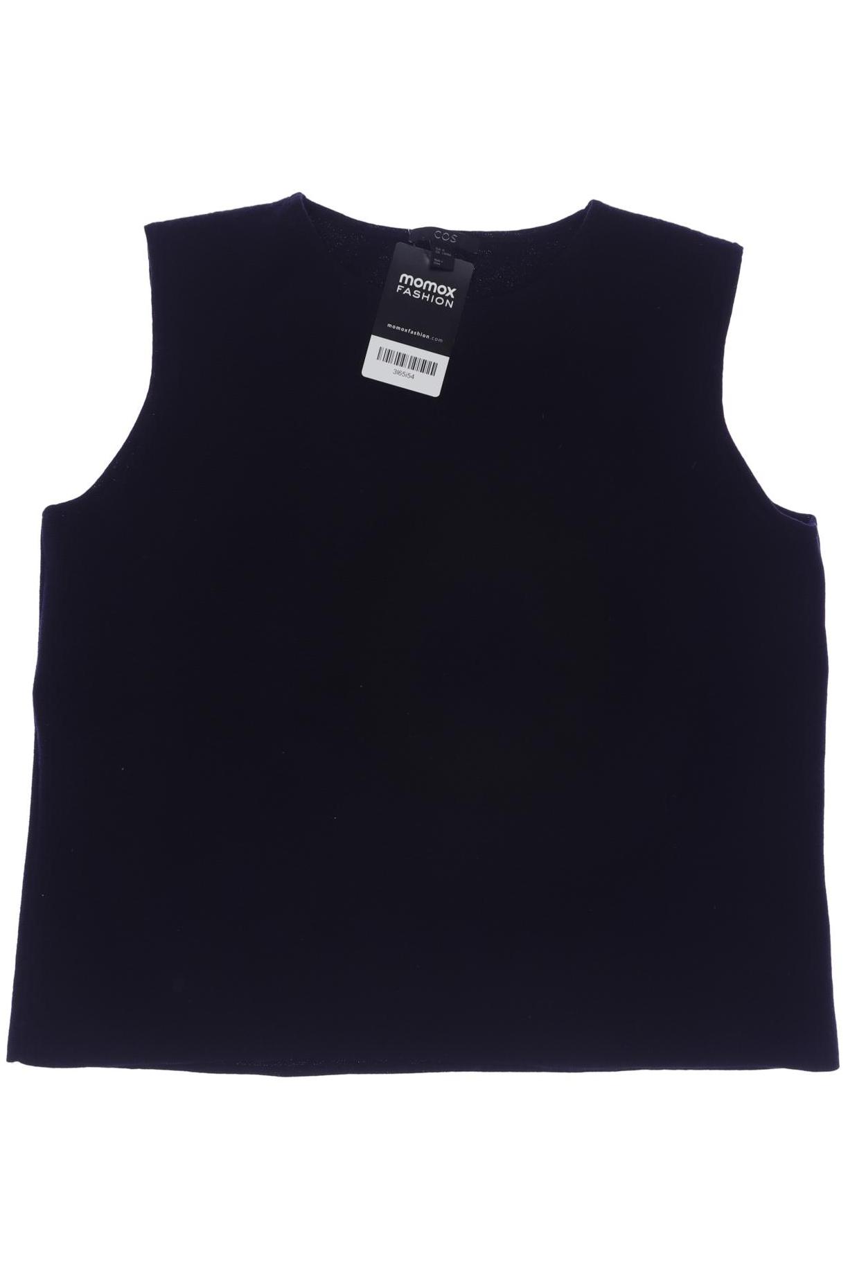 

COS Damen Top, marineblau, Gr. 38