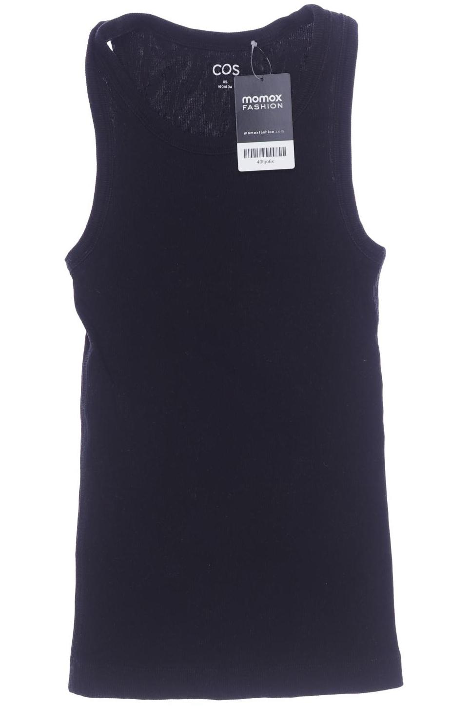

COS Damen Top, schwarz, Gr. 34