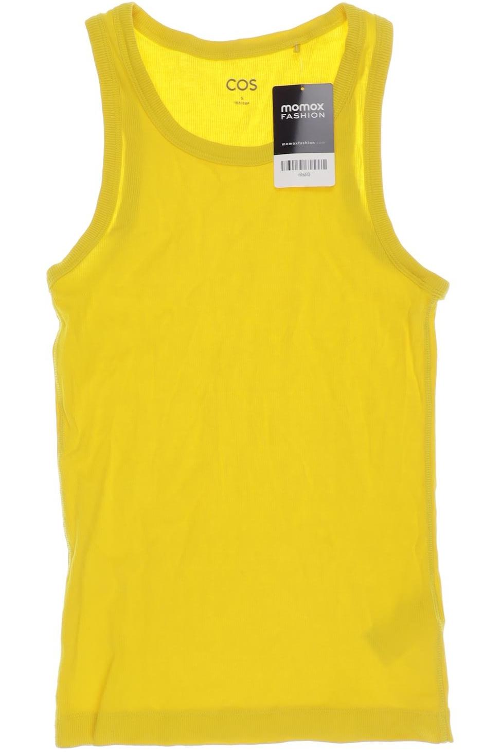 

COS Damen Top, gelb, Gr. 36