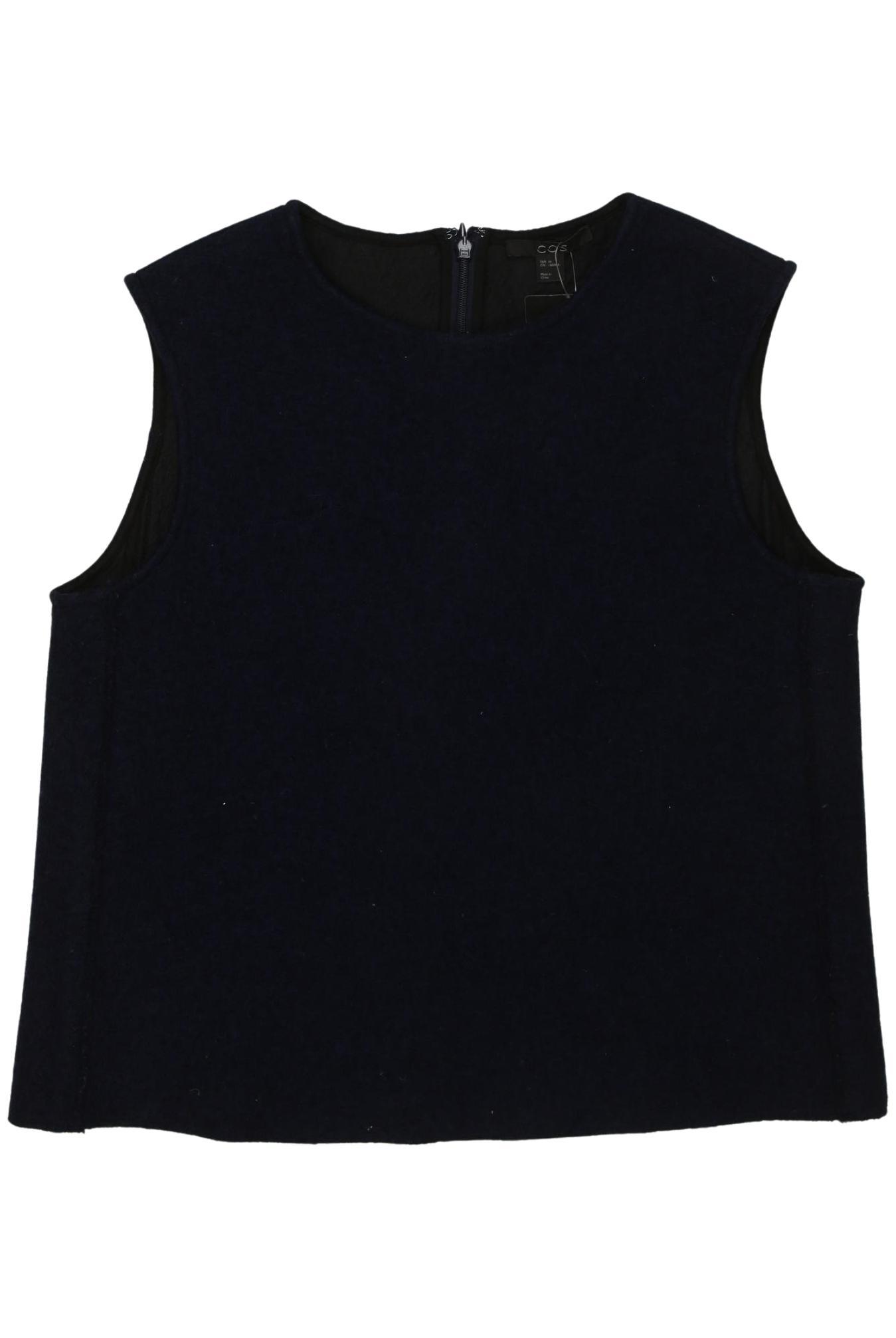 

COS Damen Top, marineblau, Gr. 34