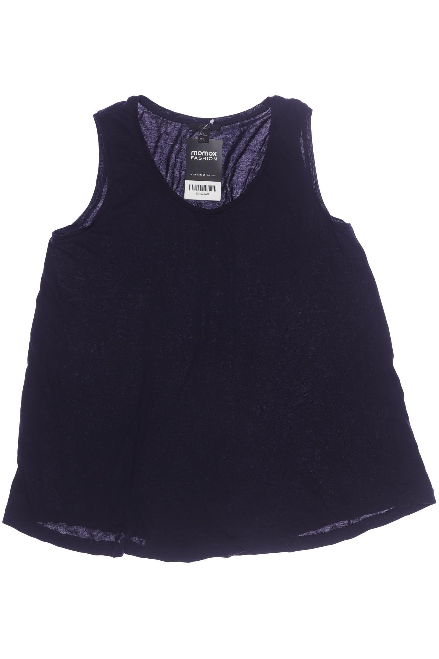 

COS Damen Top, marineblau, Gr. 36