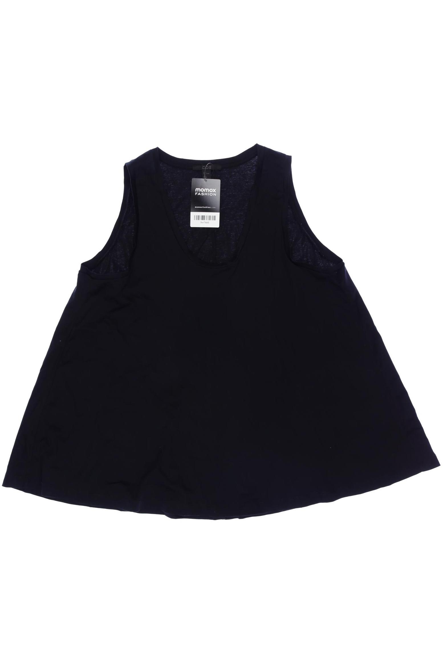 

COS Damen Top, marineblau, Gr. 36