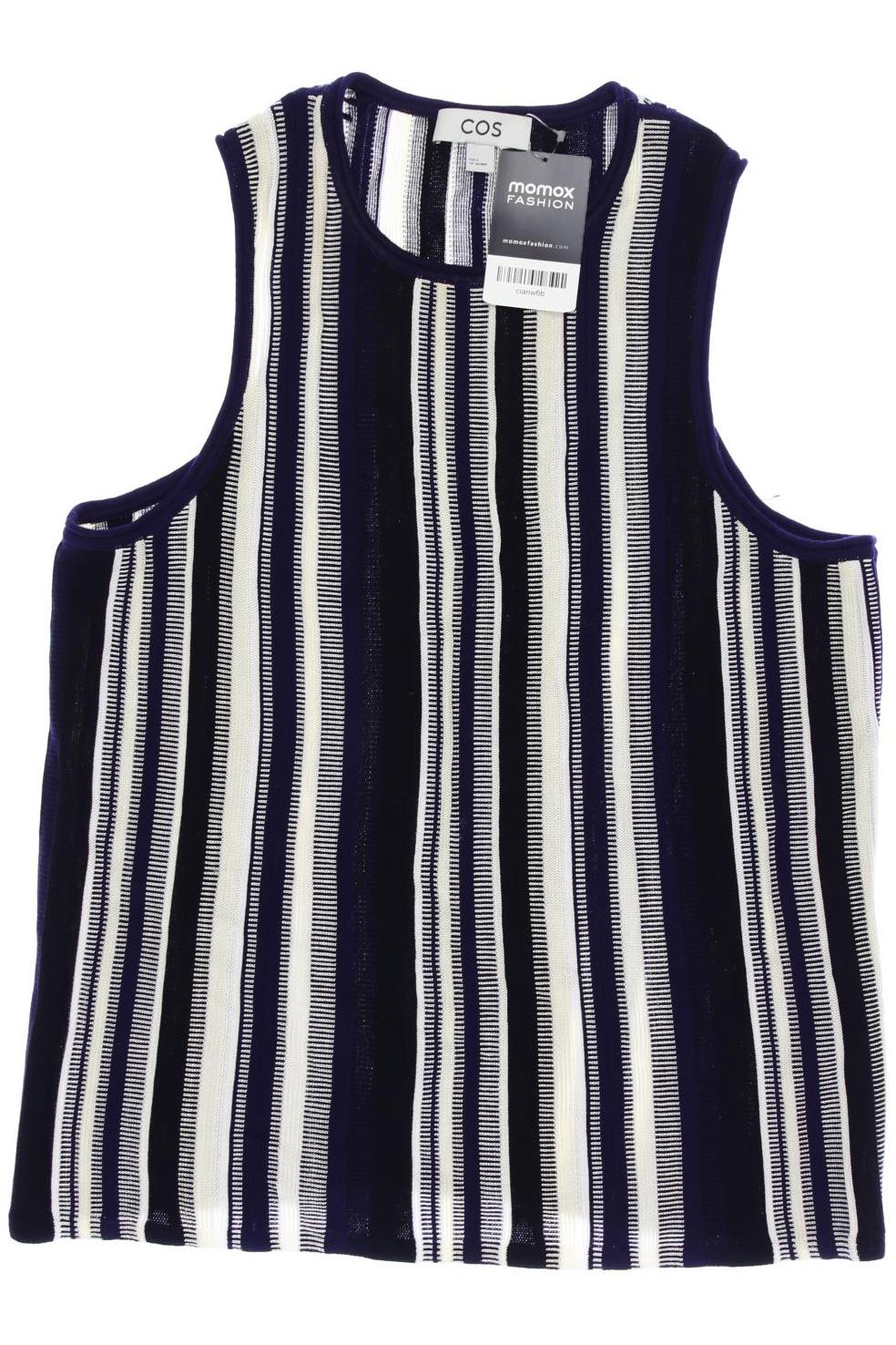 

COS Damen Top, marineblau, Gr. 36