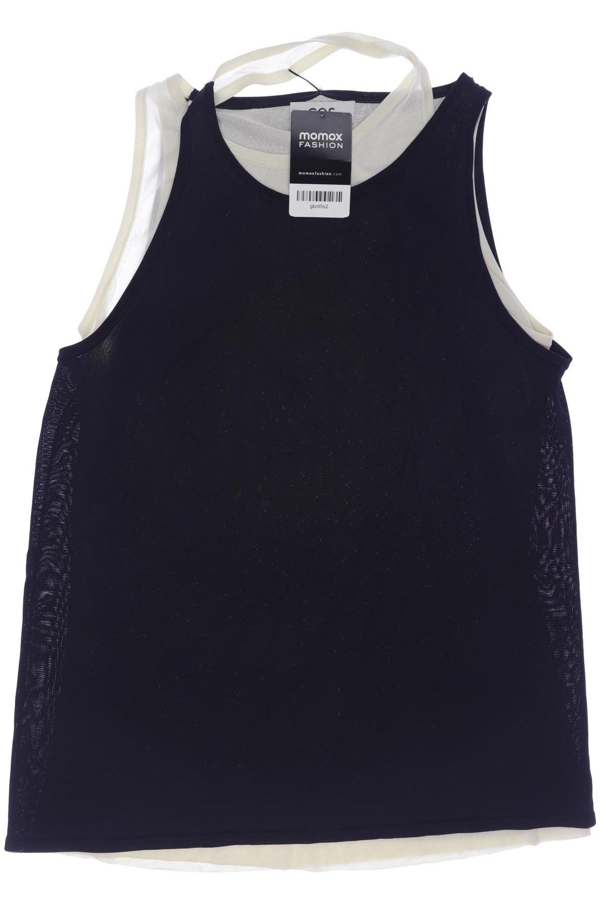

COS Damen Top, marineblau, Gr. 36