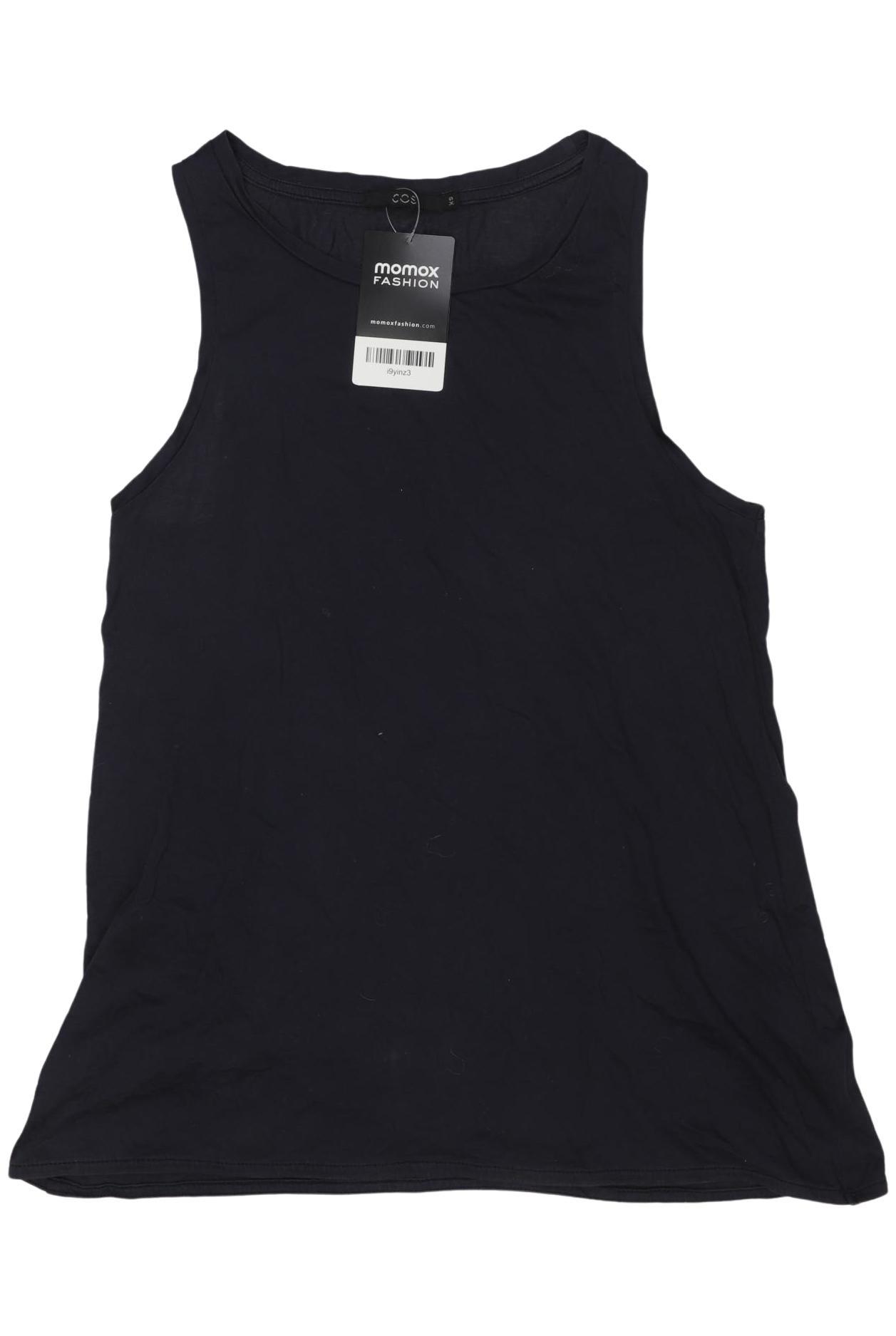 

COS Damen Top, marineblau, Gr. 34