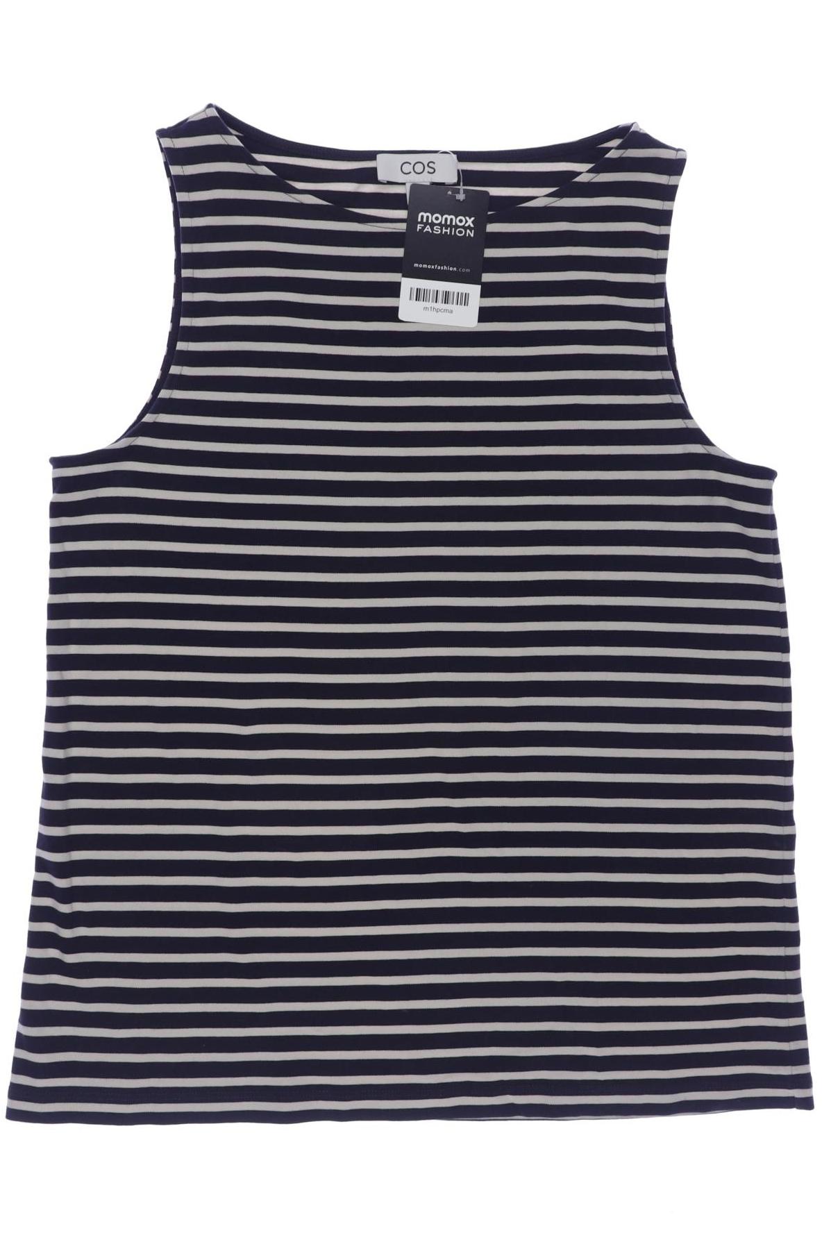

COS Damen Top, marineblau, Gr. 38