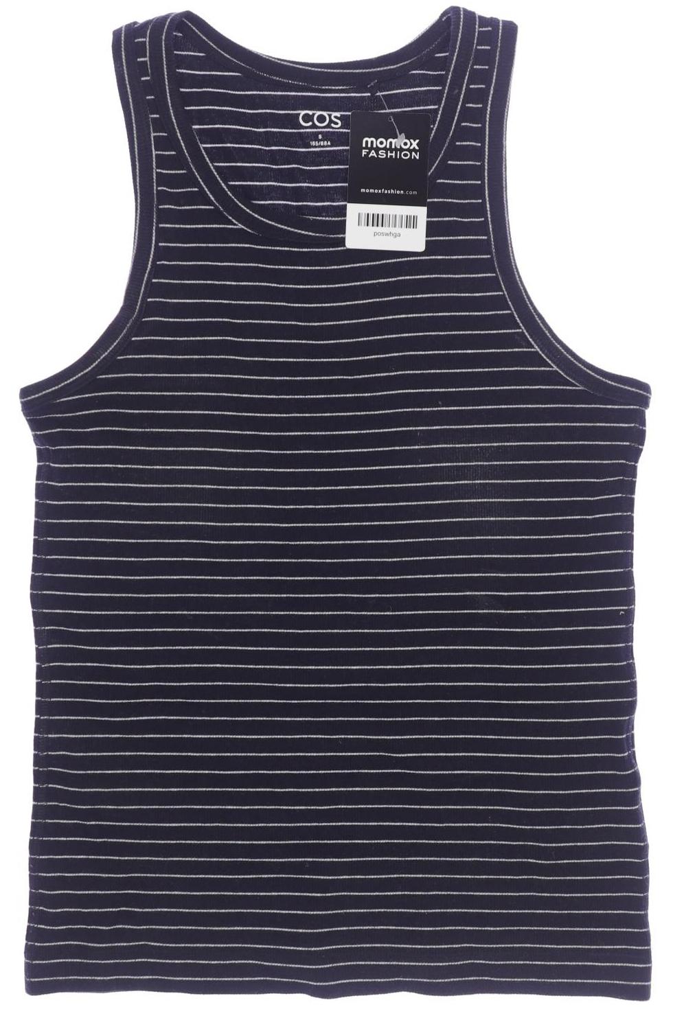 

COS Damen Top, marineblau, Gr. 36