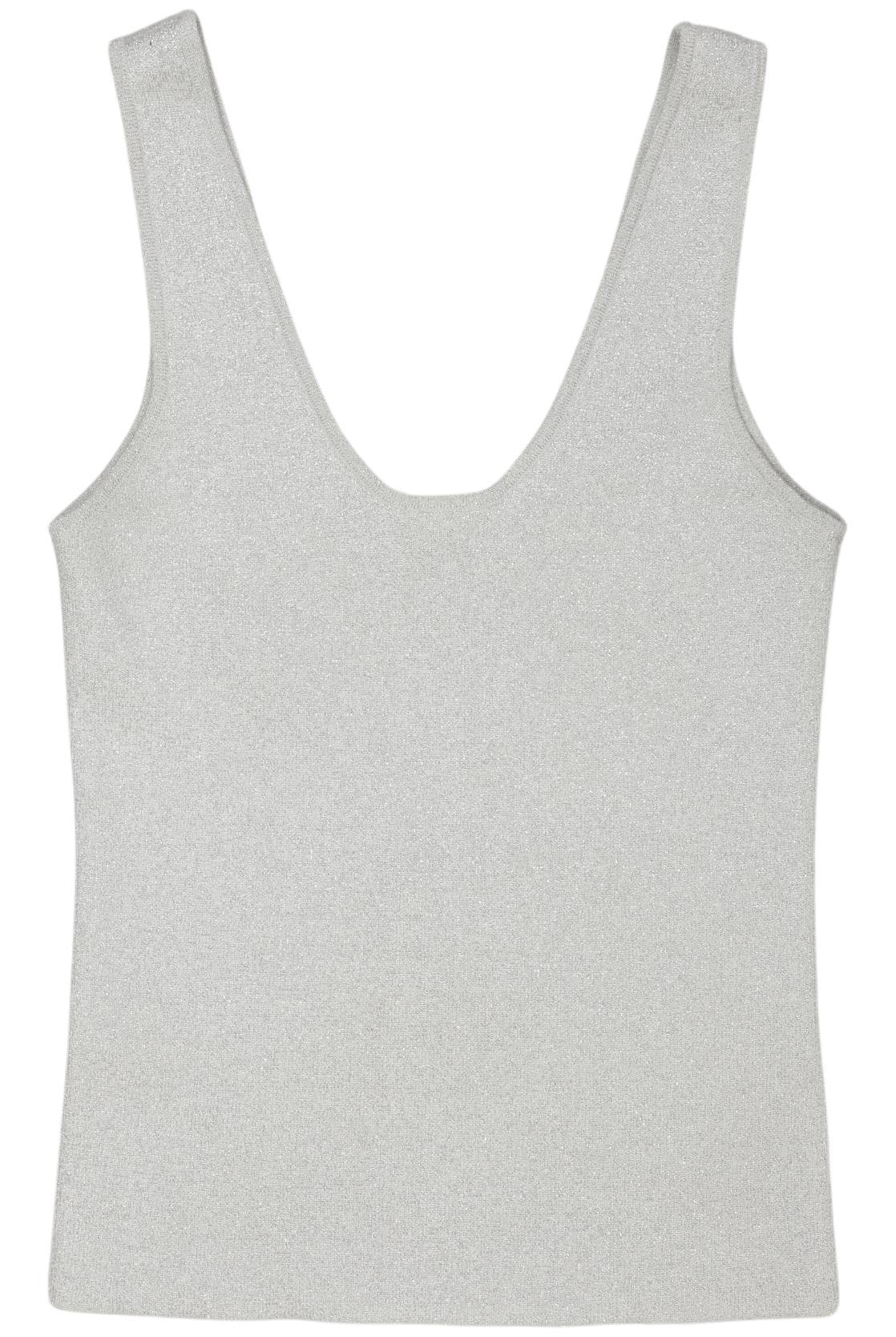 

COS Damen Top, grau, Gr. 36