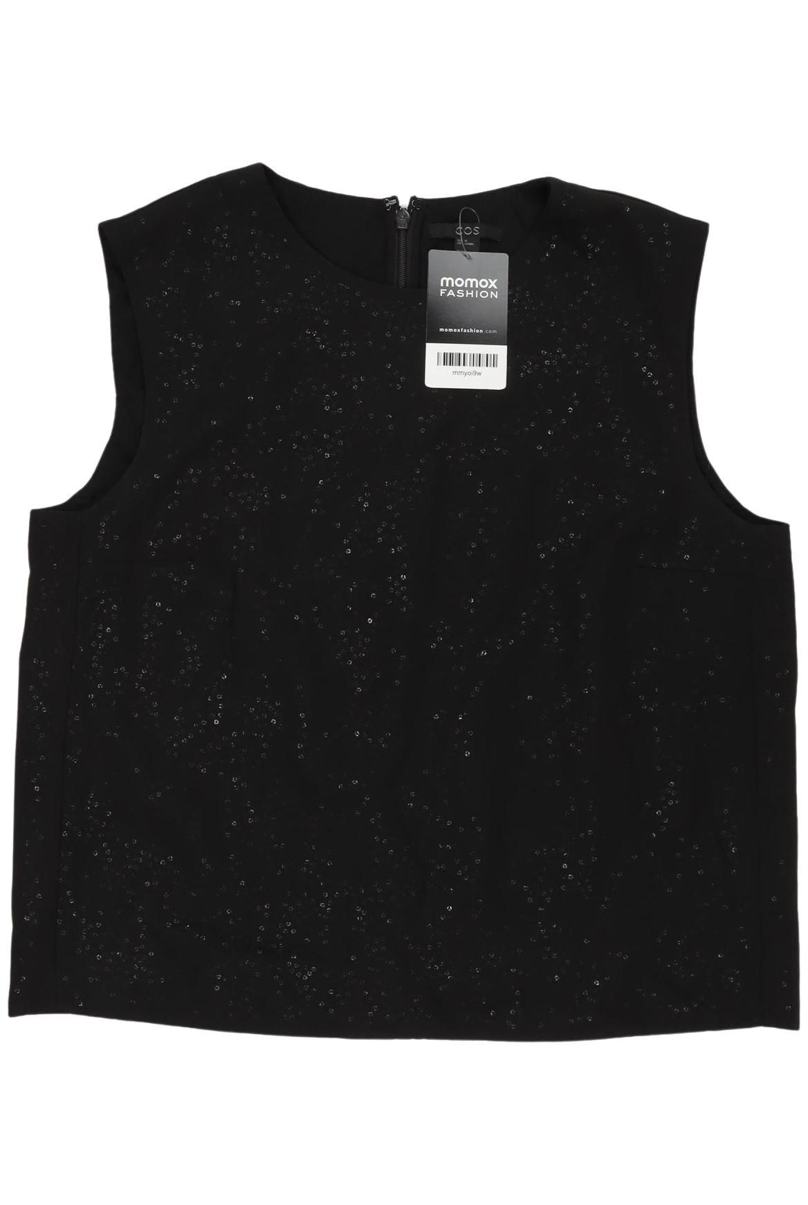 

COS Damen Top, schwarz, Gr. 38