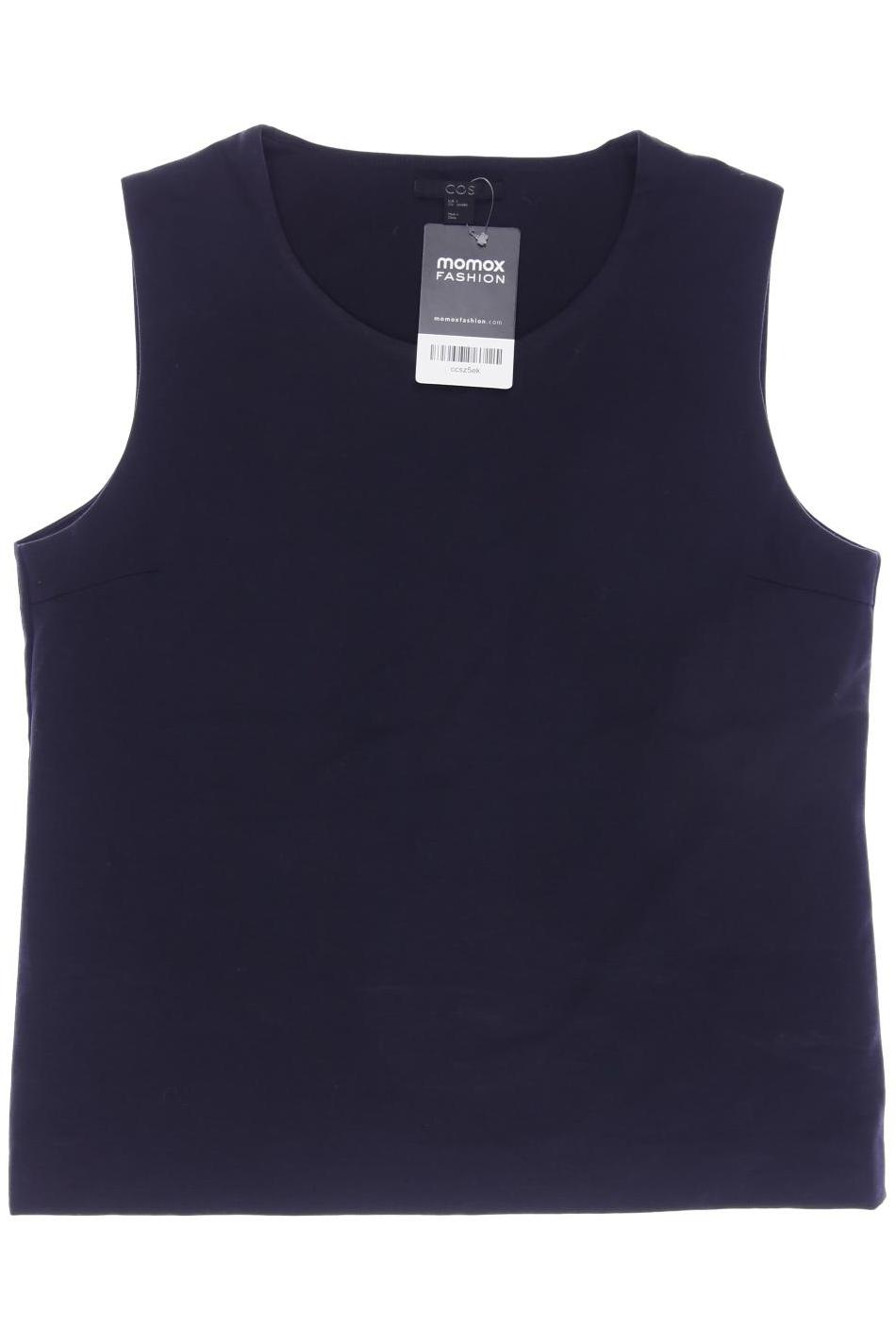 

COS Damen Top, marineblau, Gr. 36