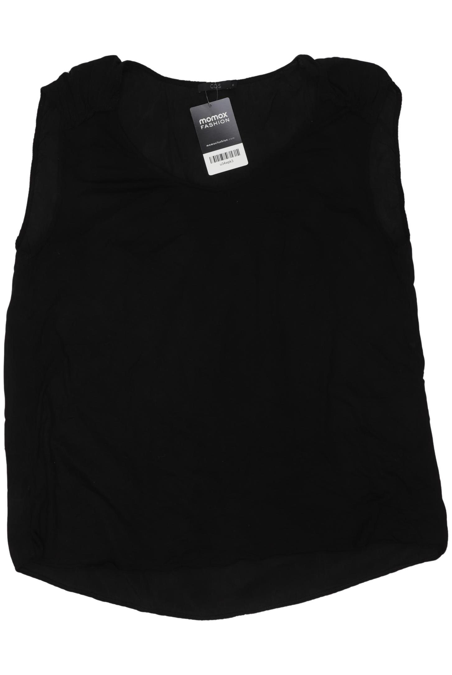 

COS Damen Top, schwarz, Gr. 38