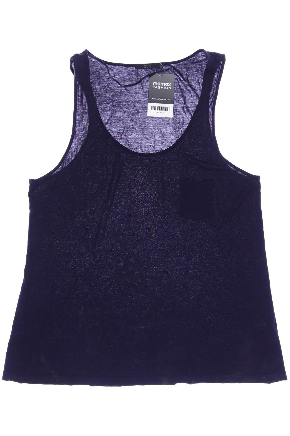 

COS Damen Top, marineblau, Gr. 38
