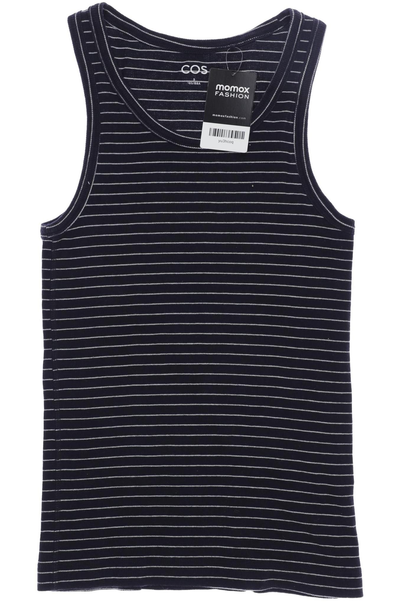 

COS Damen Top, marineblau, Gr. 36