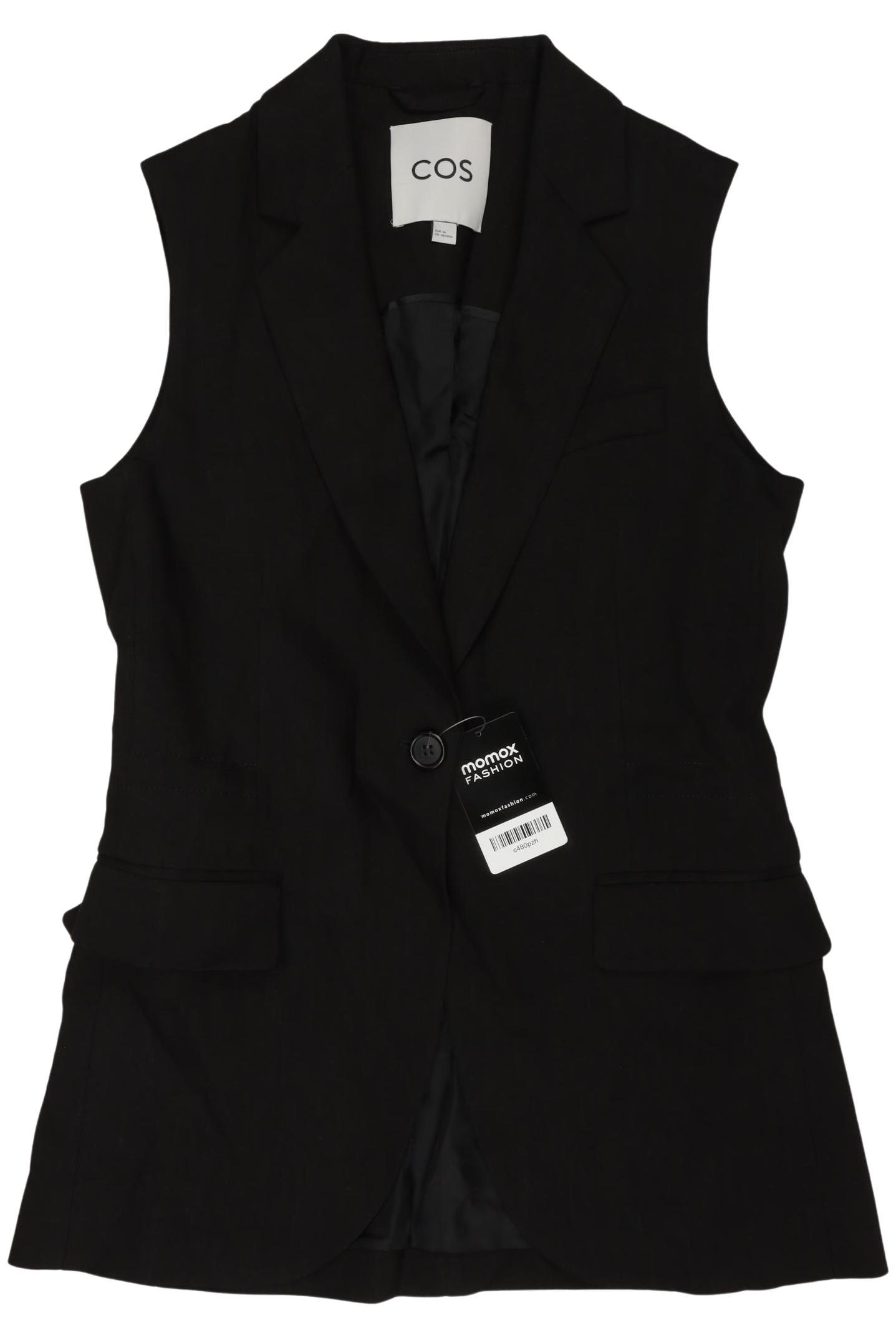 

COS Damen Weste, schwarz, Gr. 34