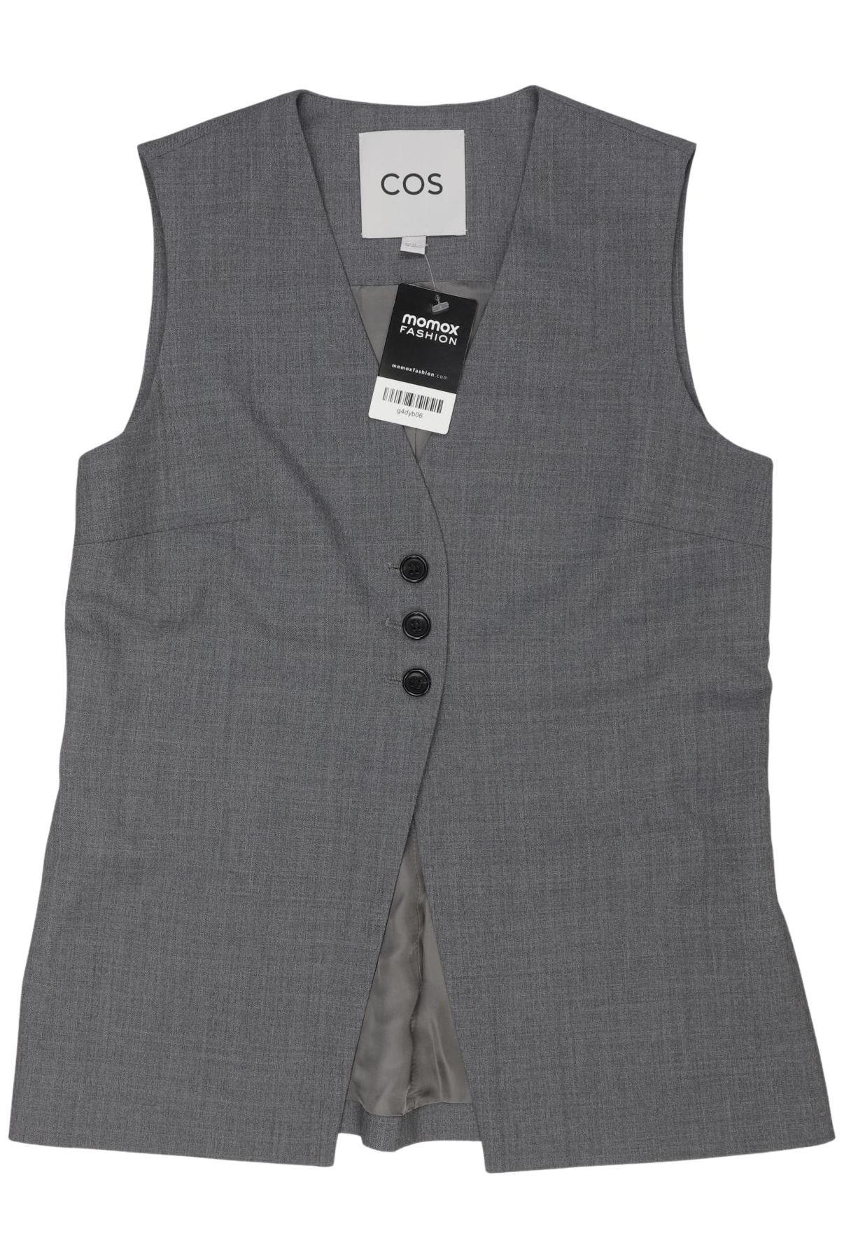 

COS Damen Weste, grau, Gr. 34