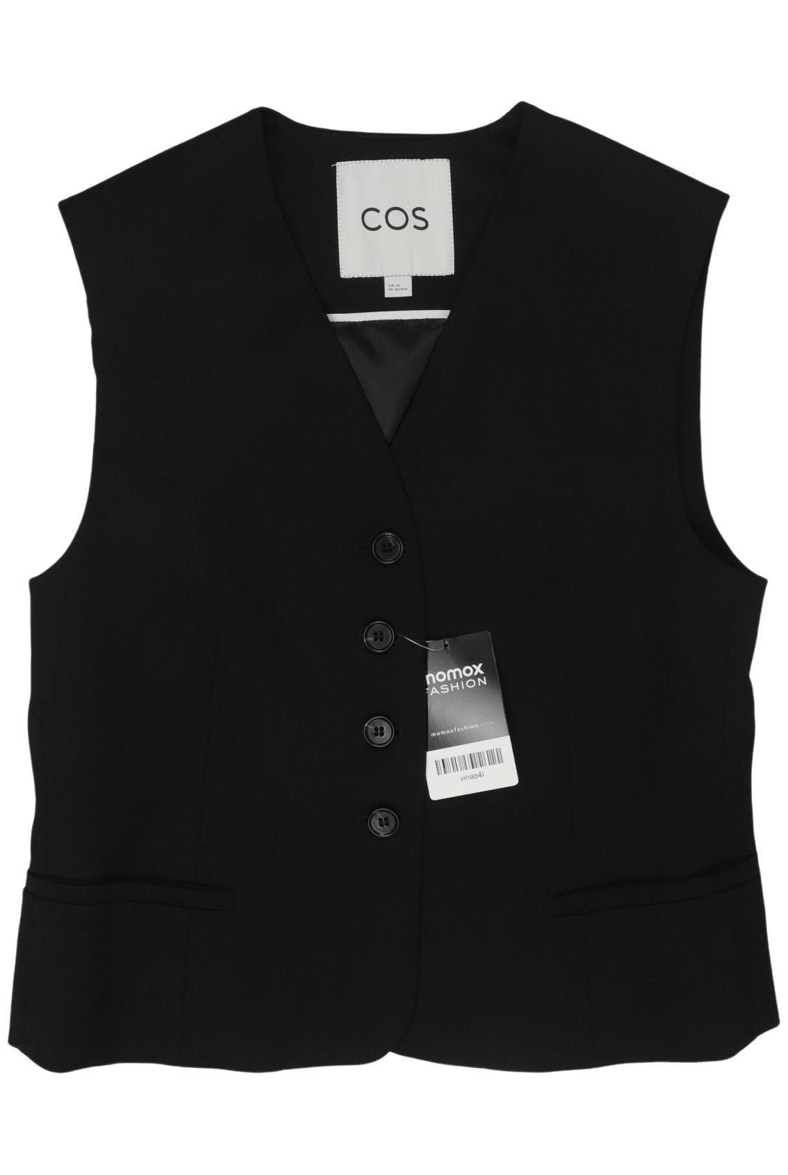

COS Damen Weste, schwarz, Gr. 34