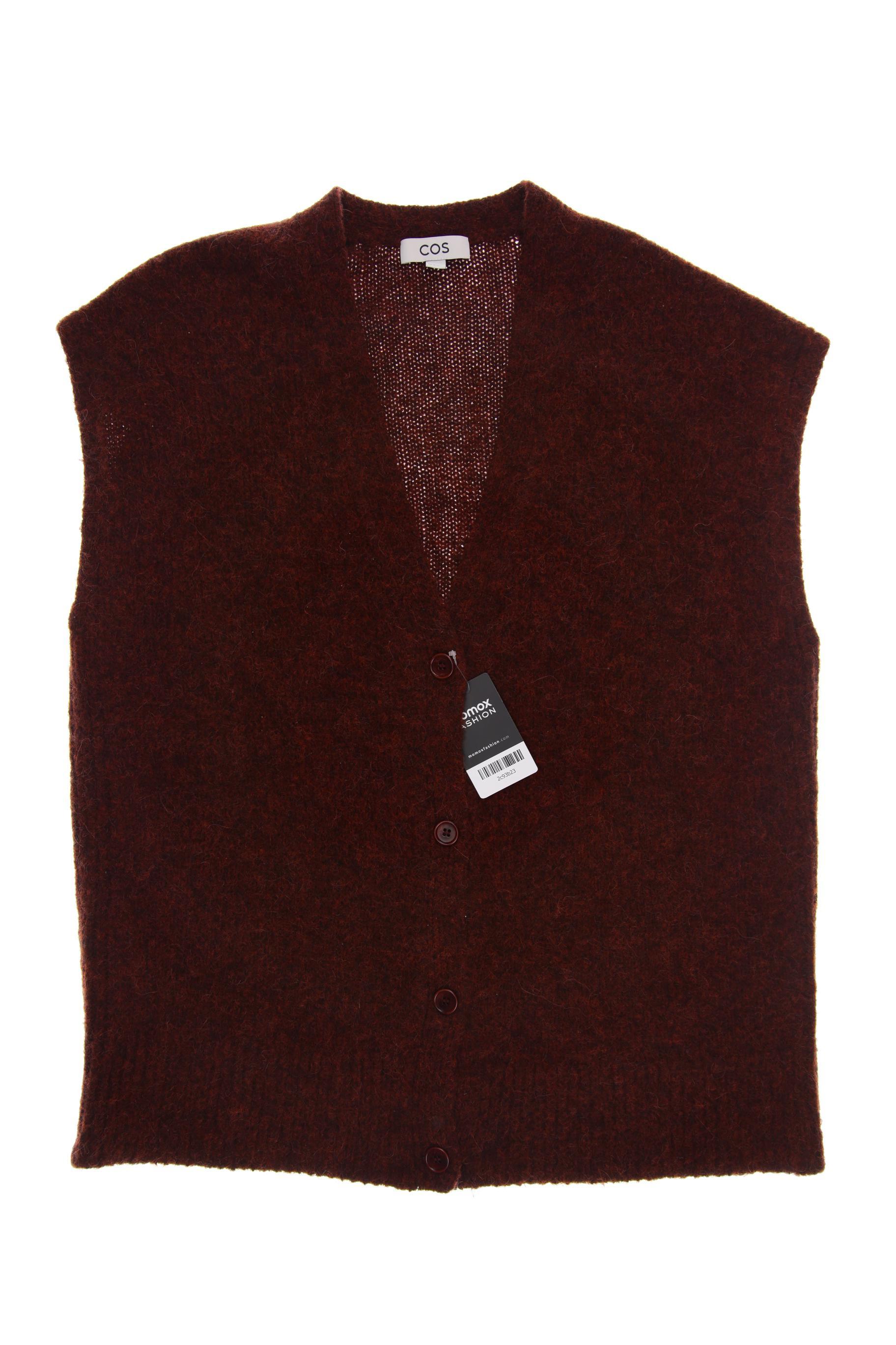 

COS Damen Weste, bordeaux, Gr. 36