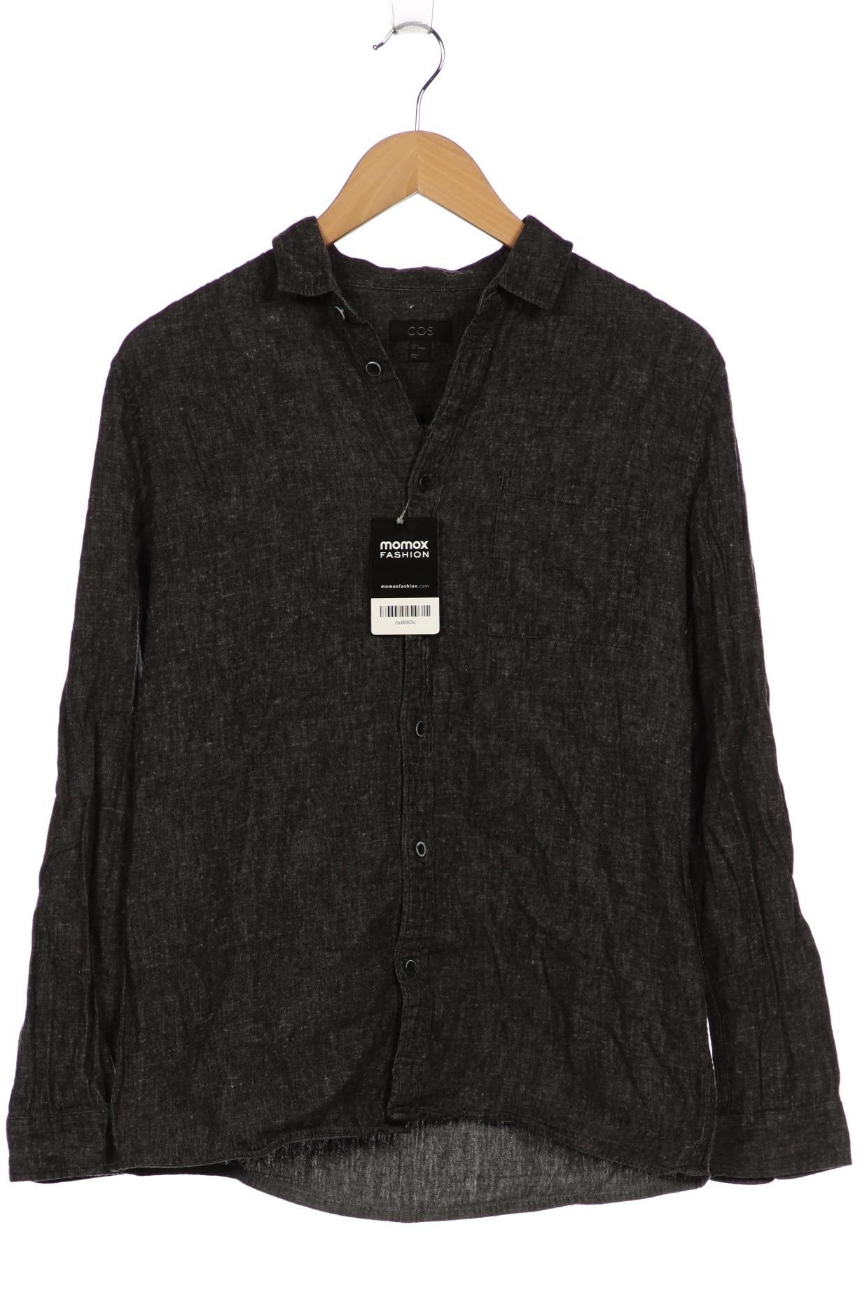 

COS Herren Hemd, schwarz, Gr. 46