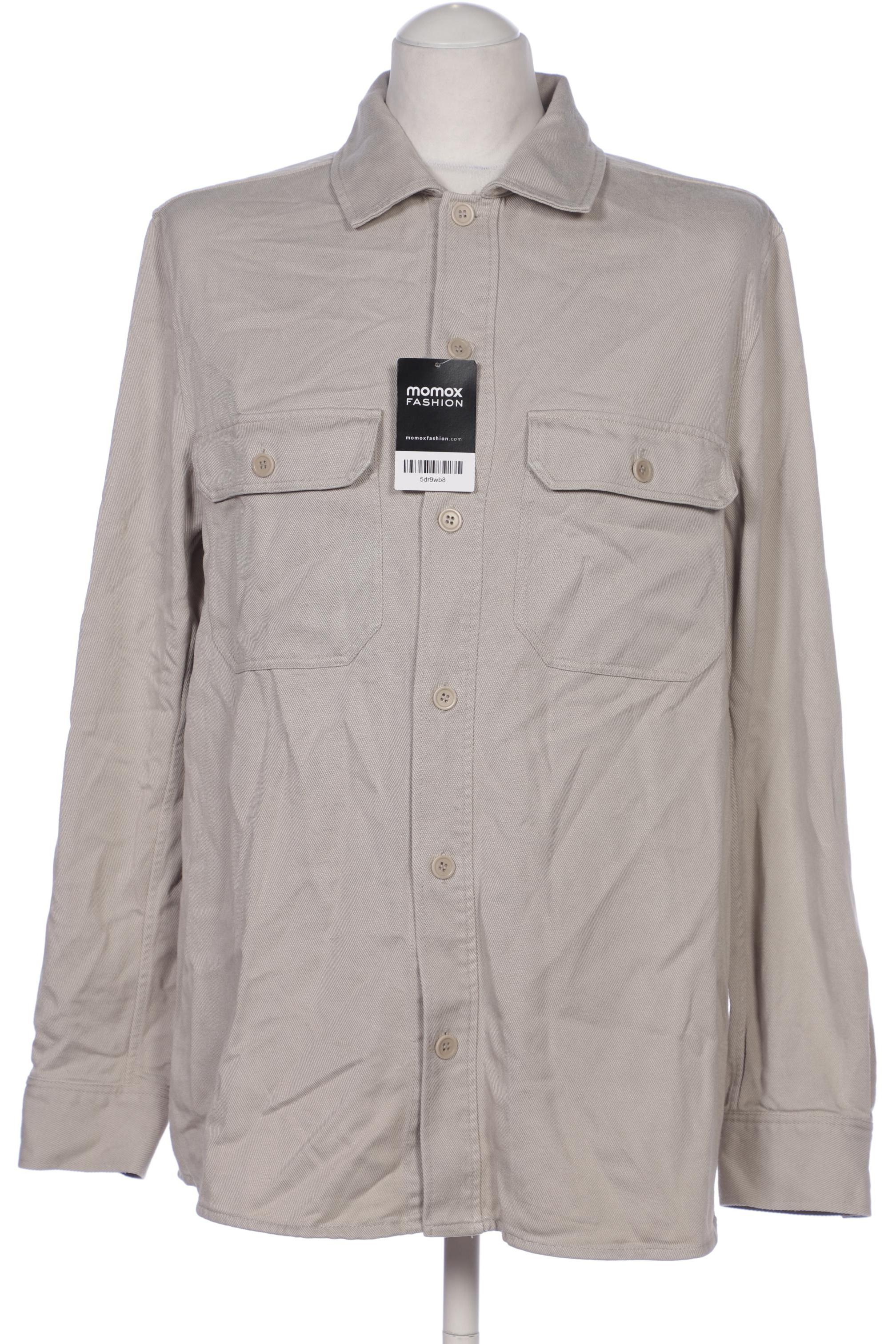 

COS Herren Hemd, beige, Gr. 46