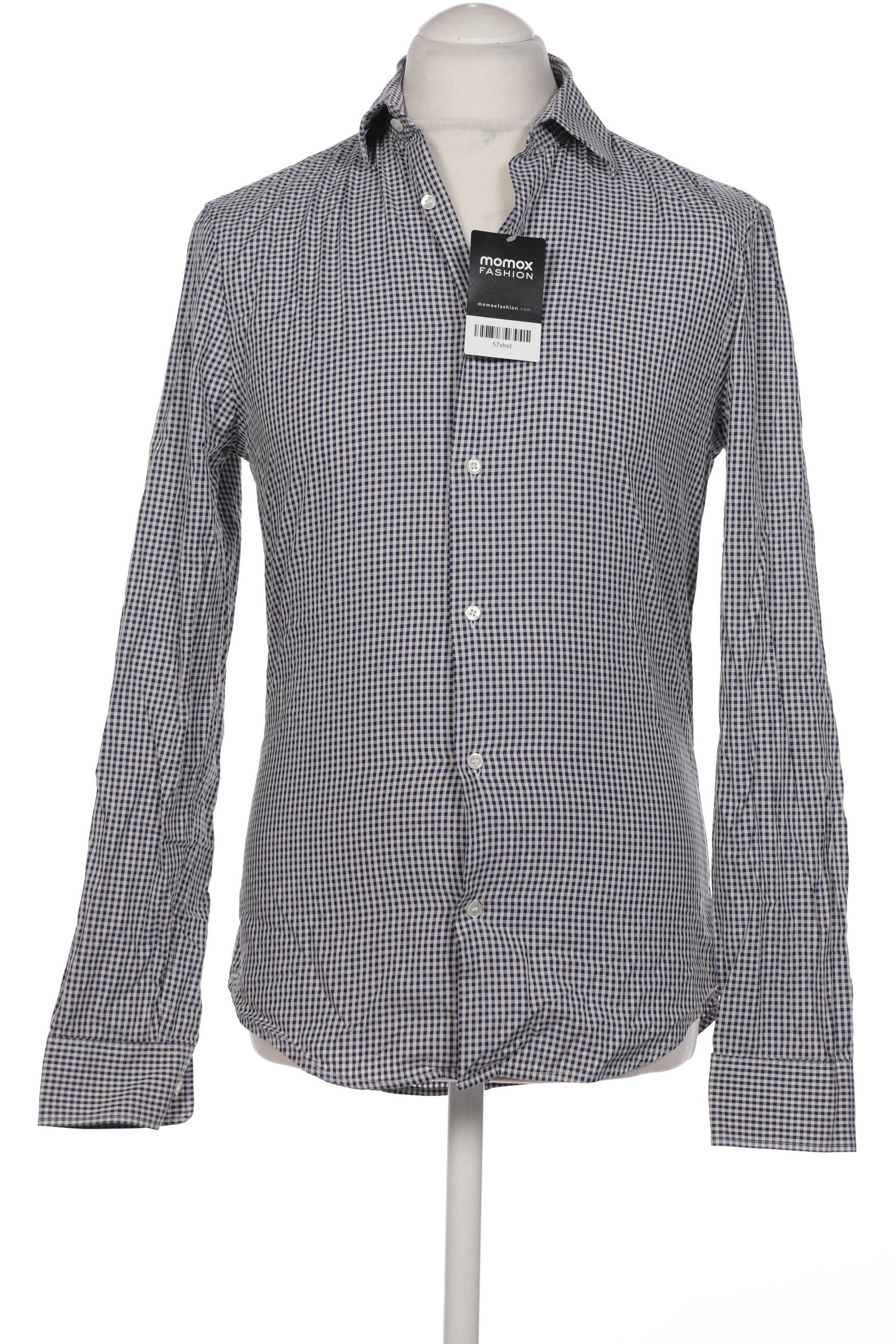 

COS Herren Hemd, marineblau, Gr. 46
