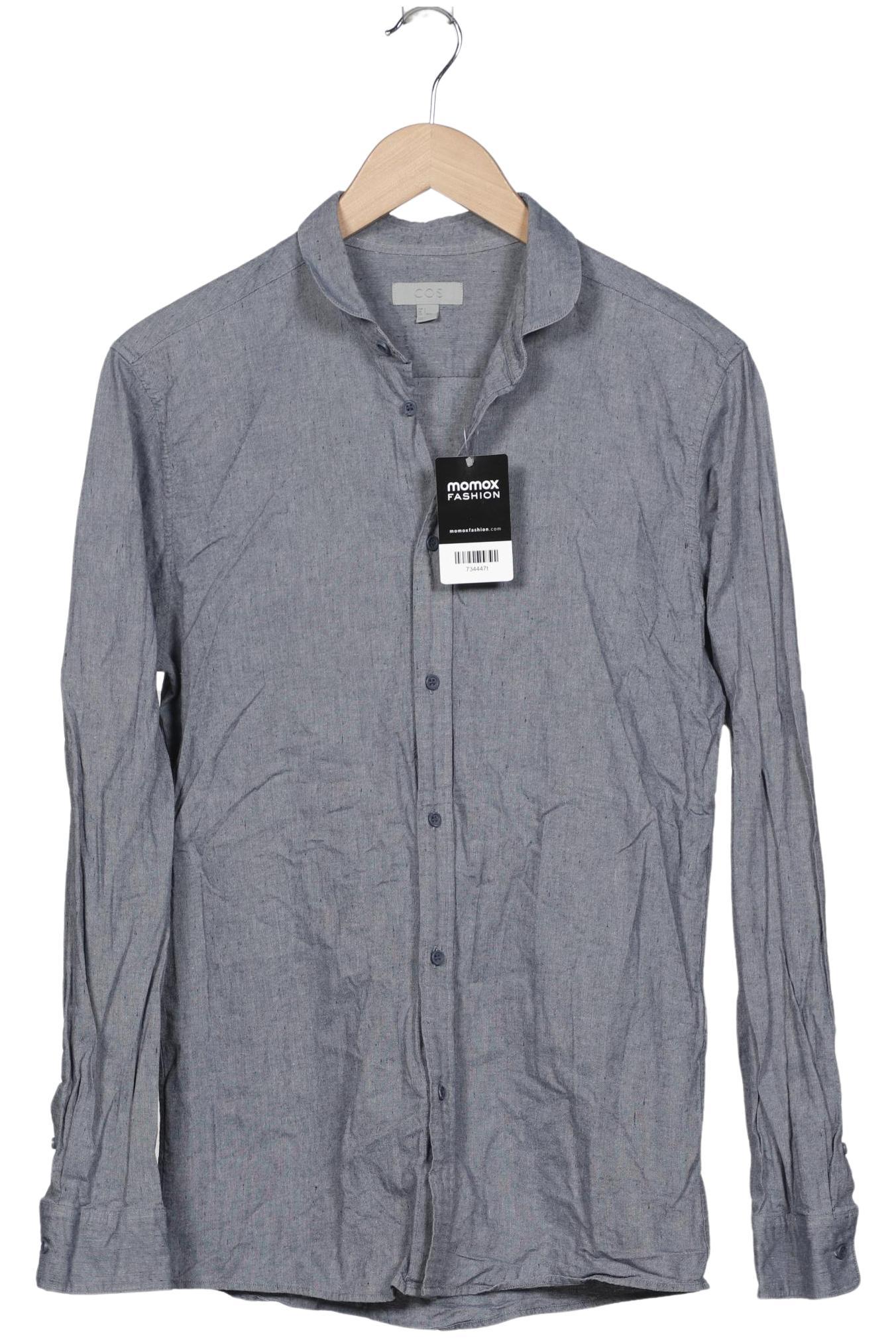 

COS Herren Hemd, grau, Gr. 46