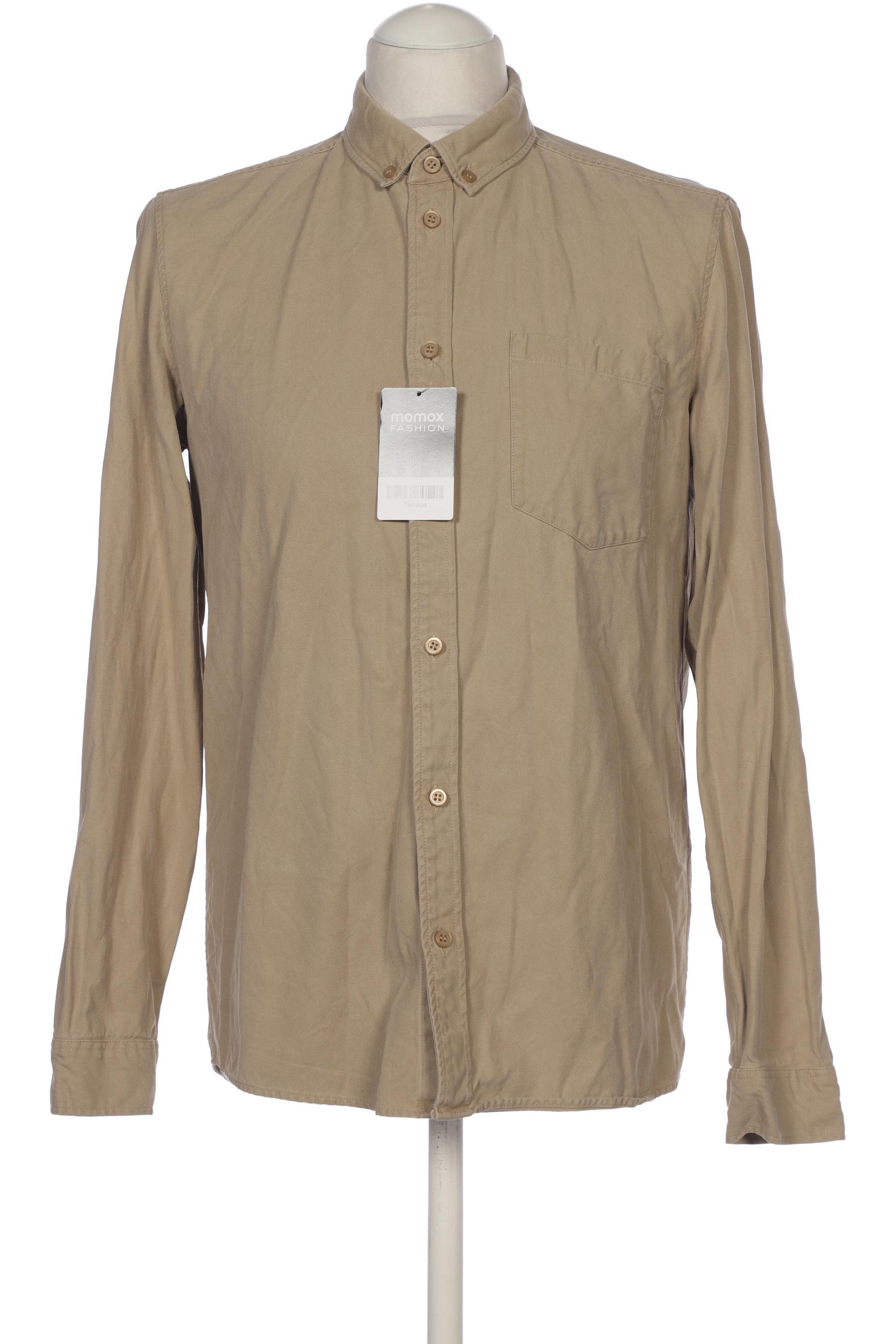 

COS Herren Hemd, beige, Gr. 46