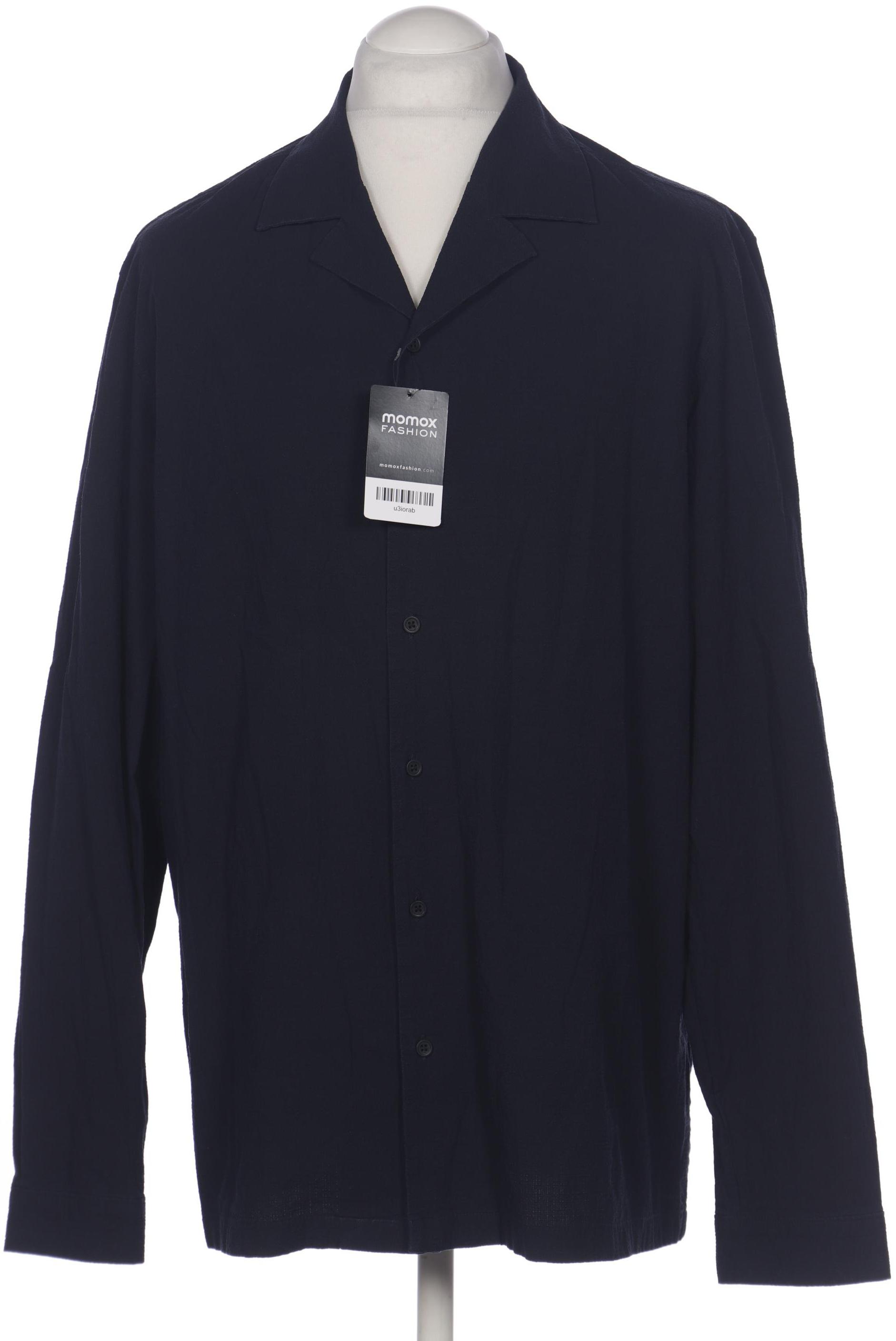 

COS Herren Hemd, marineblau, Gr. 52