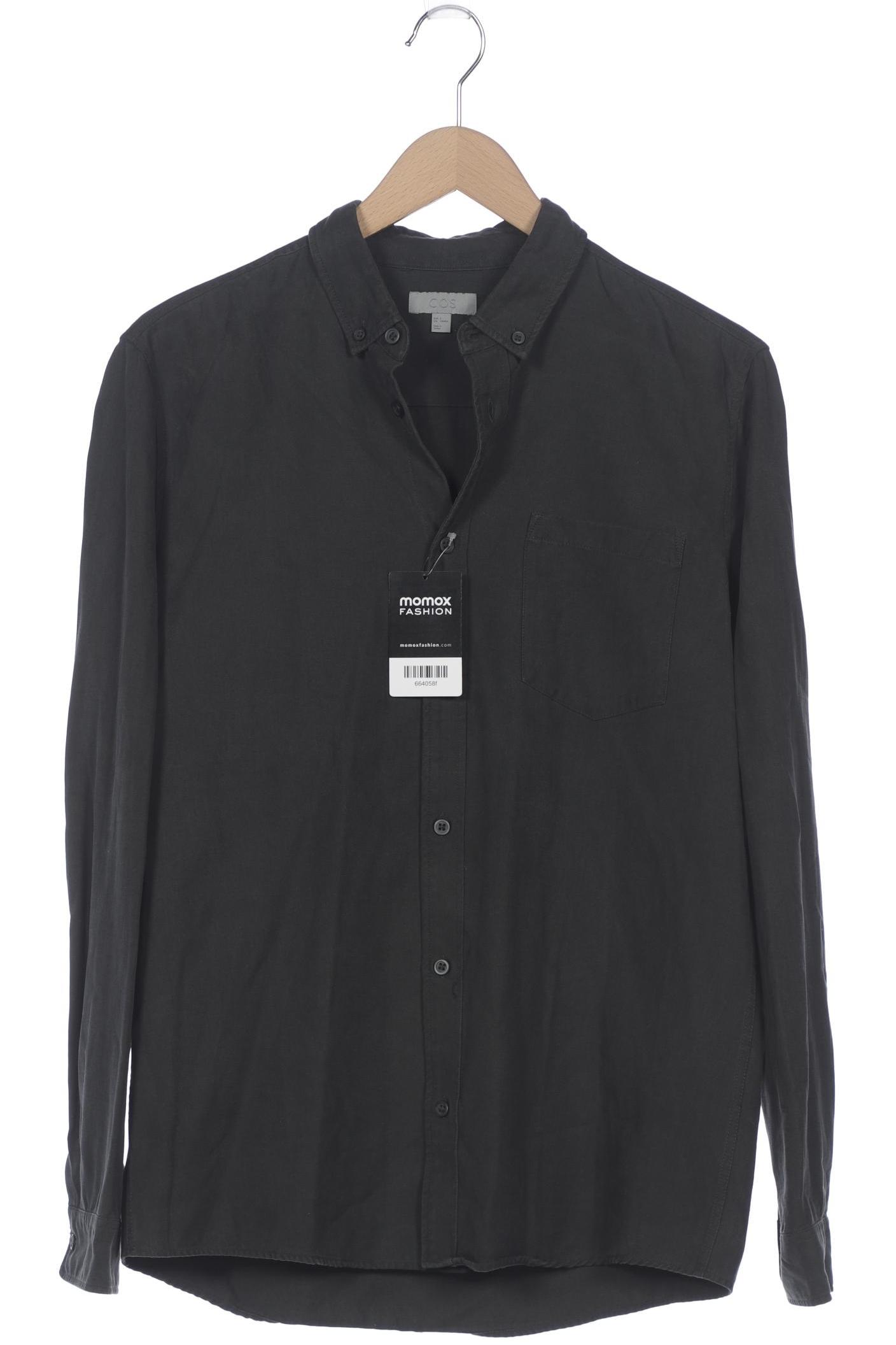 

COS Herren Hemd, grün, Gr. 46