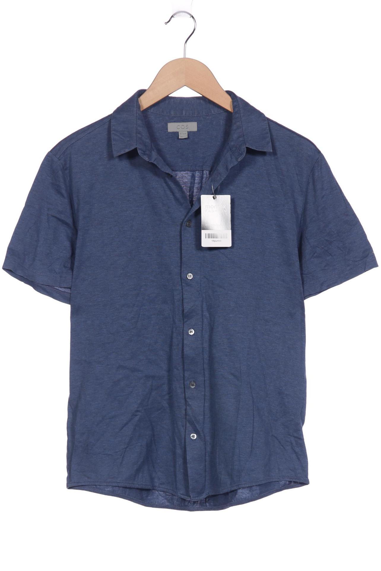 

COS Herren Hemd, blau, Gr. 48