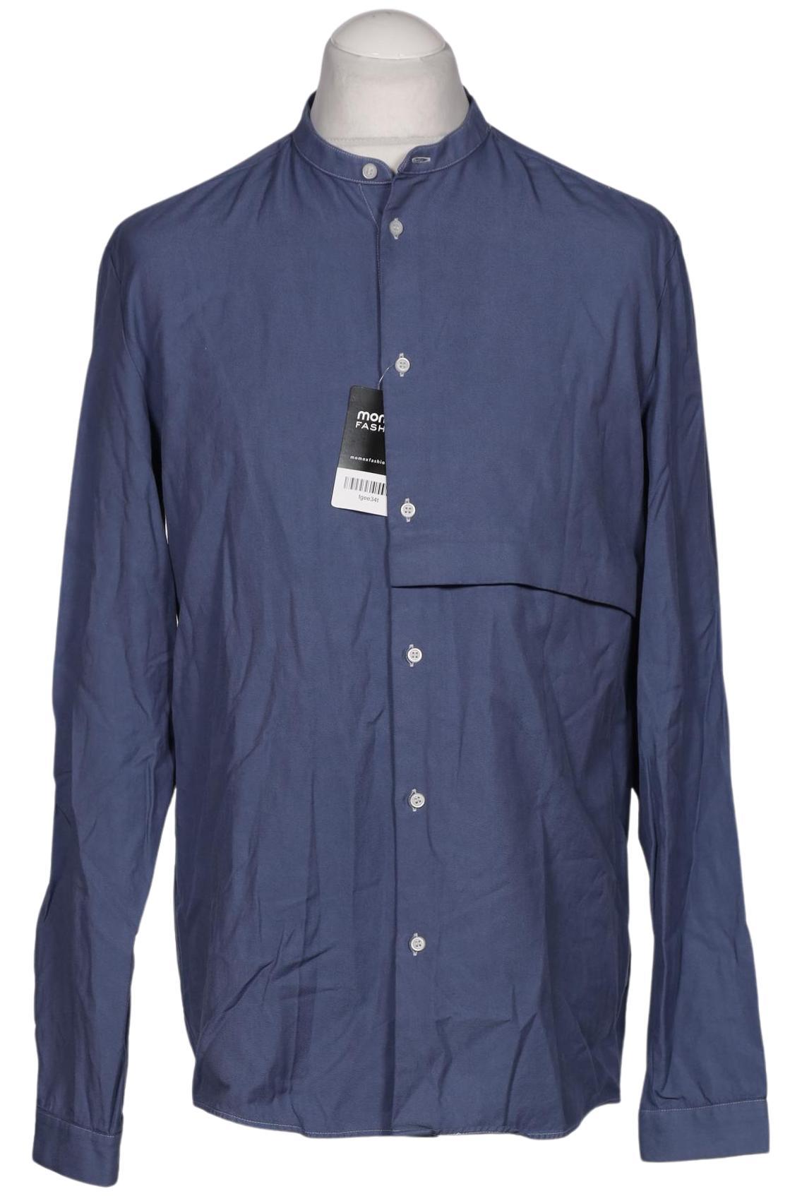 

COS Herren Hemd, blau, Gr. 48