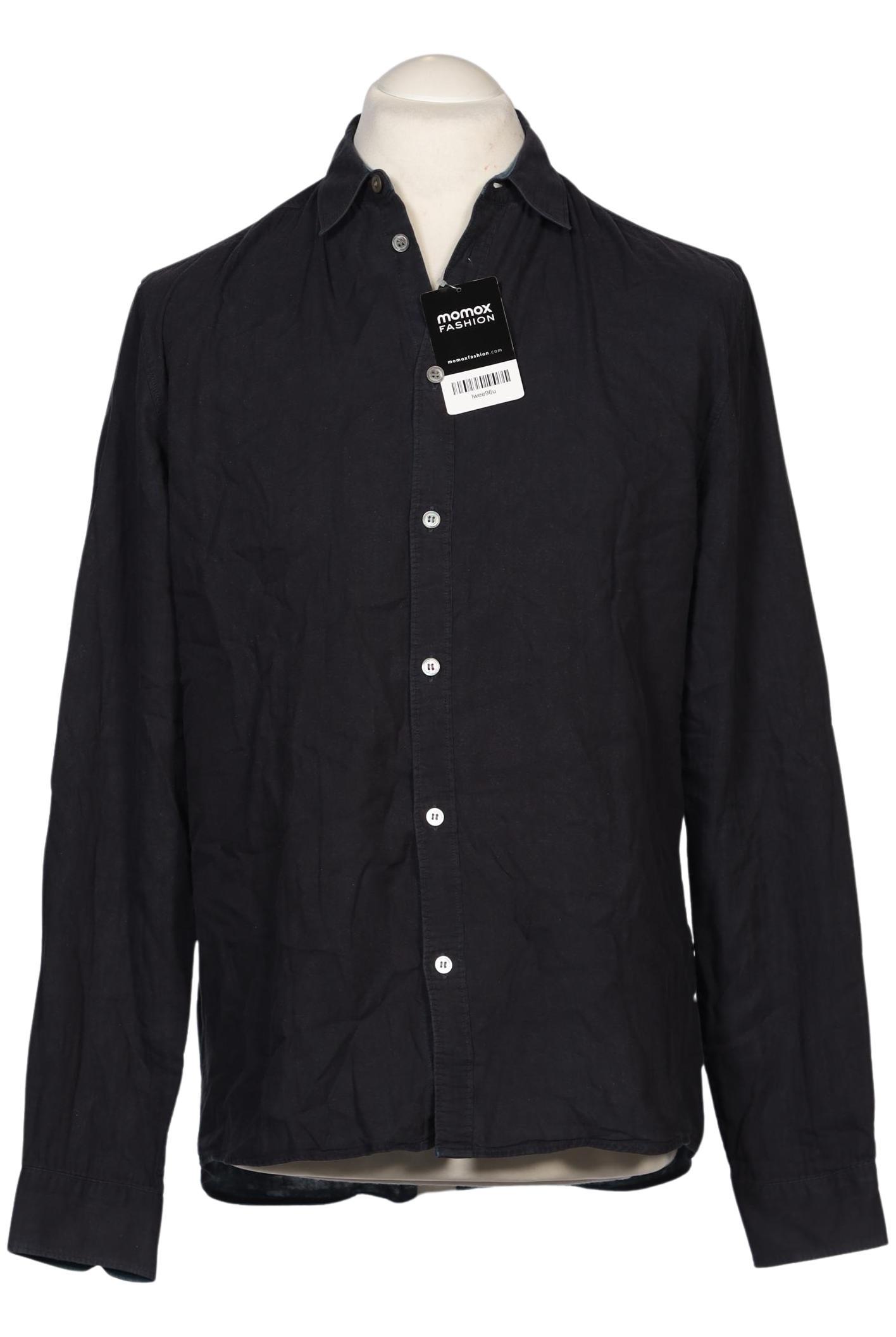 

COS Herren Hemd, marineblau, Gr. 48